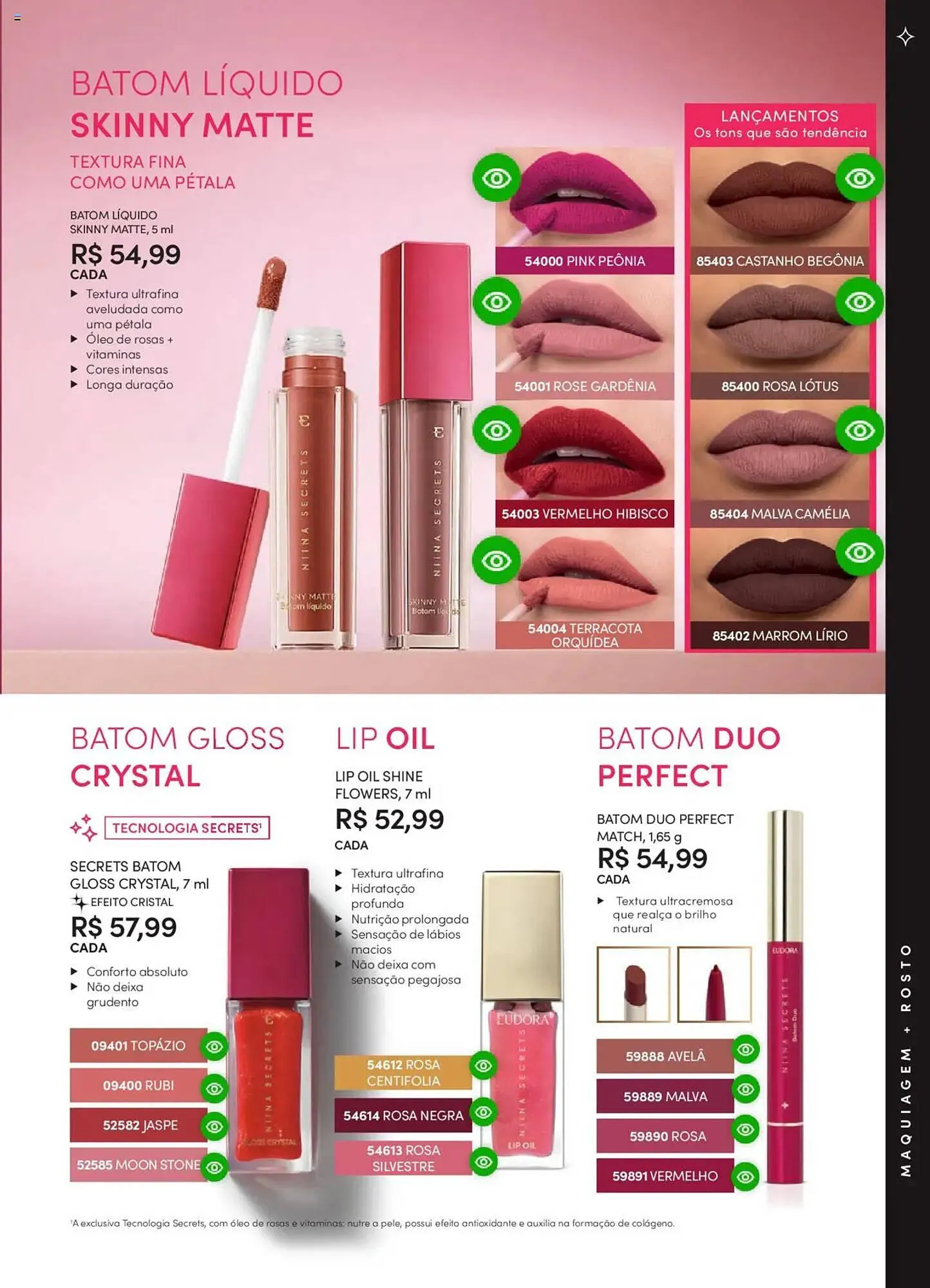 Encarte de Catálogo Eudora 25 de junho até 17 de julho 2025 - Pagina 79