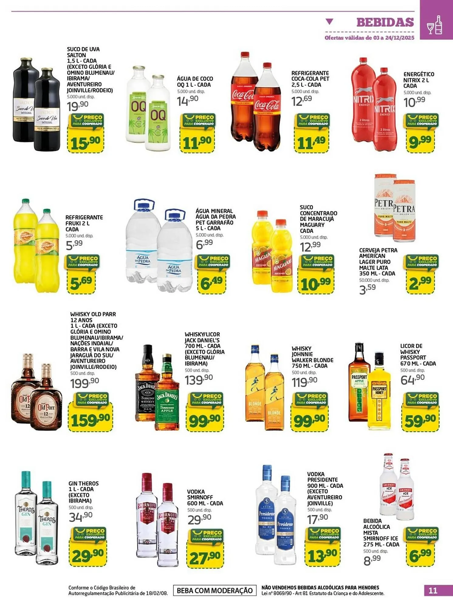 Encarte de Tabloide Cooper 3 de dezembro até 24 de dezembro 2025 - Pagina 11