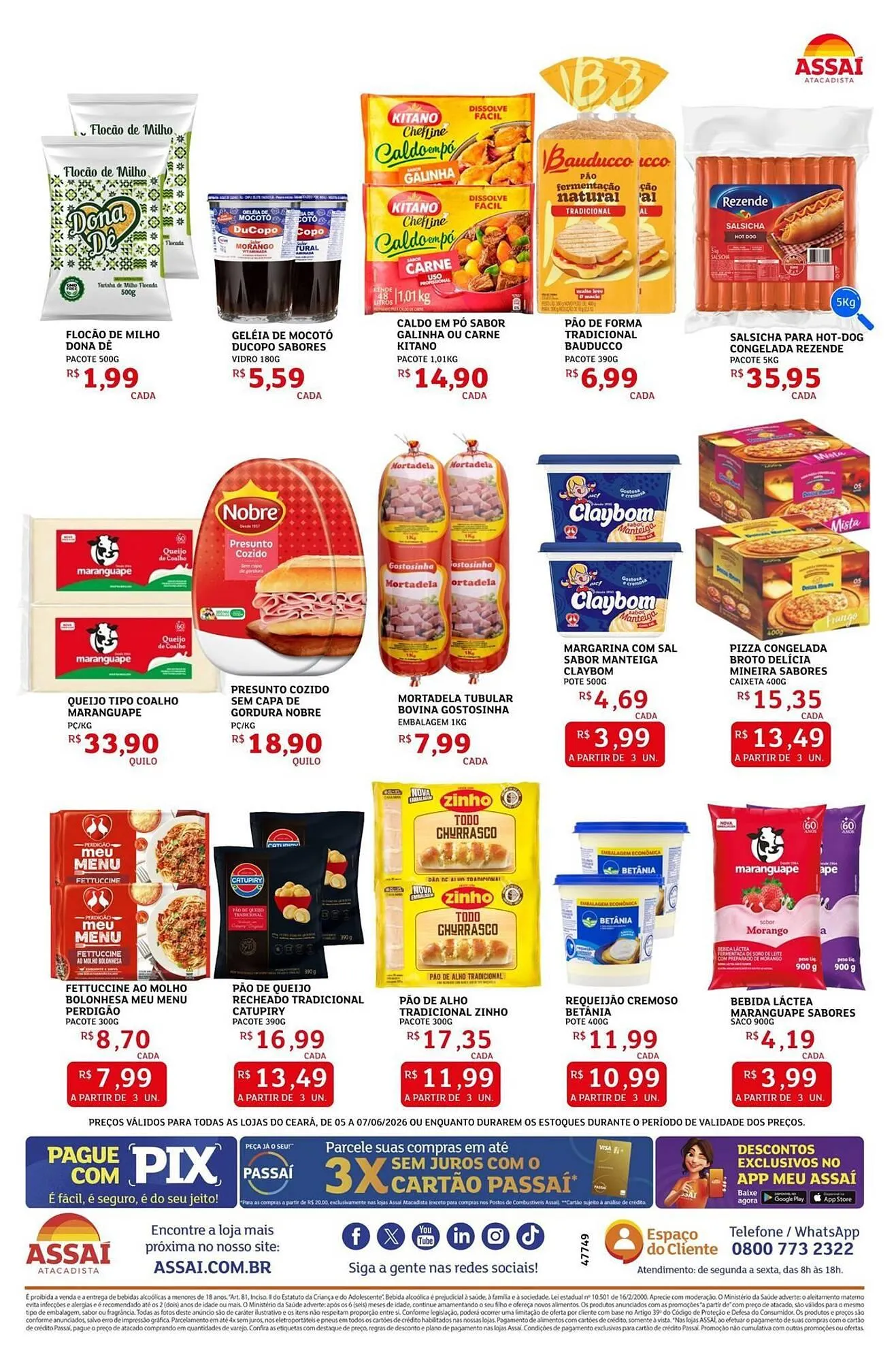 Encarte de Encarte Assaí Atacadista 5 de junho até 7 de junho 2026 - Pagina 2