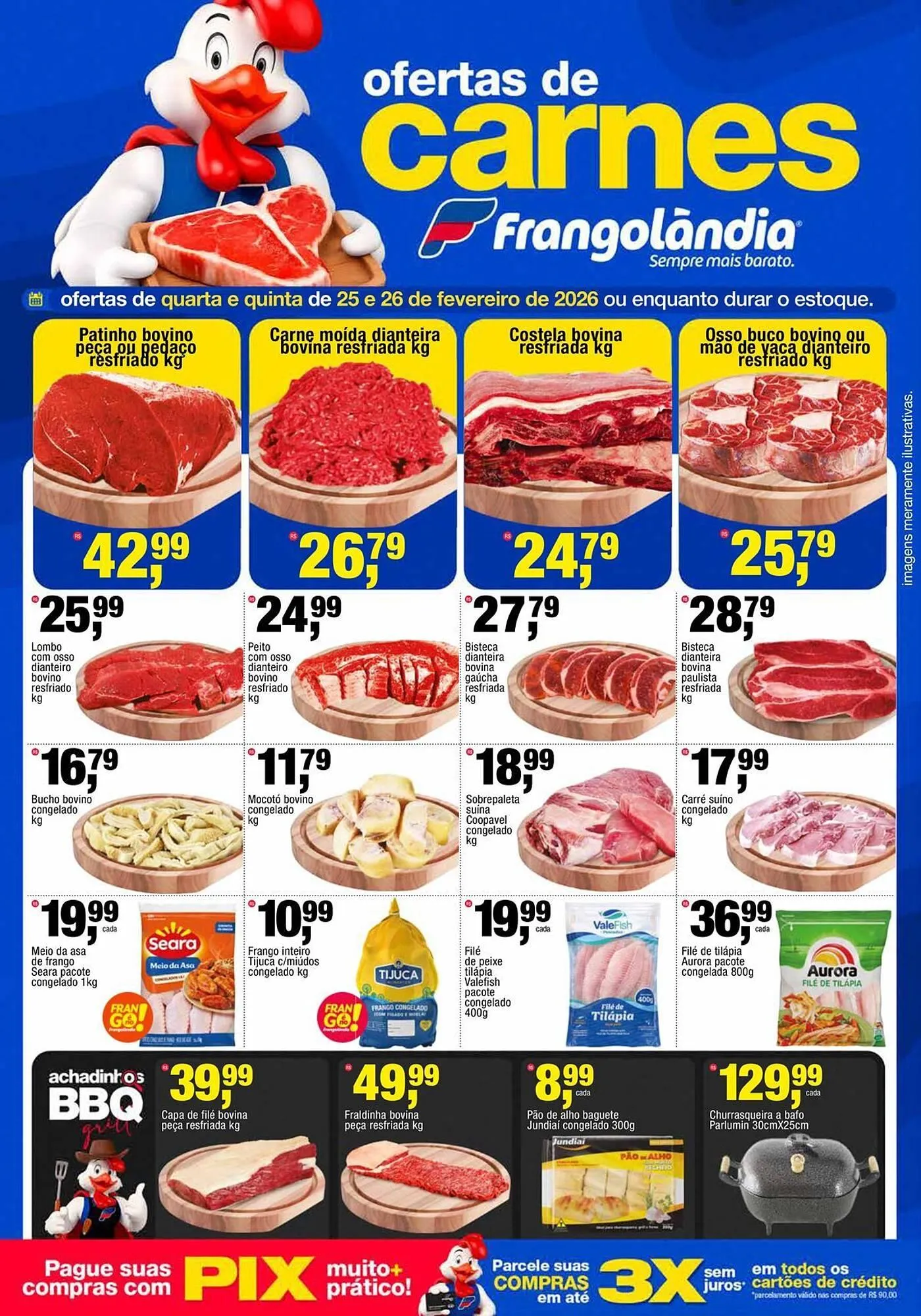 Encarte de Encarte Frangolândia 25 de fevereiro até 26 de fevereiro 2026 - Pagina 1