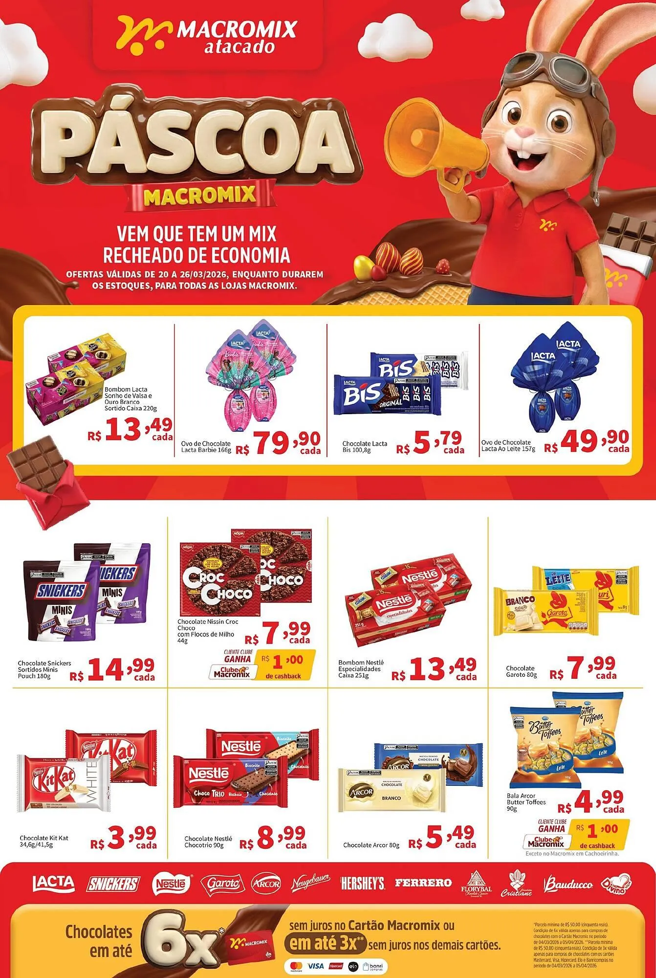Encarte de Catálogo Macromix Atacado 20 de março até 24 de março 2026 - Pagina 1