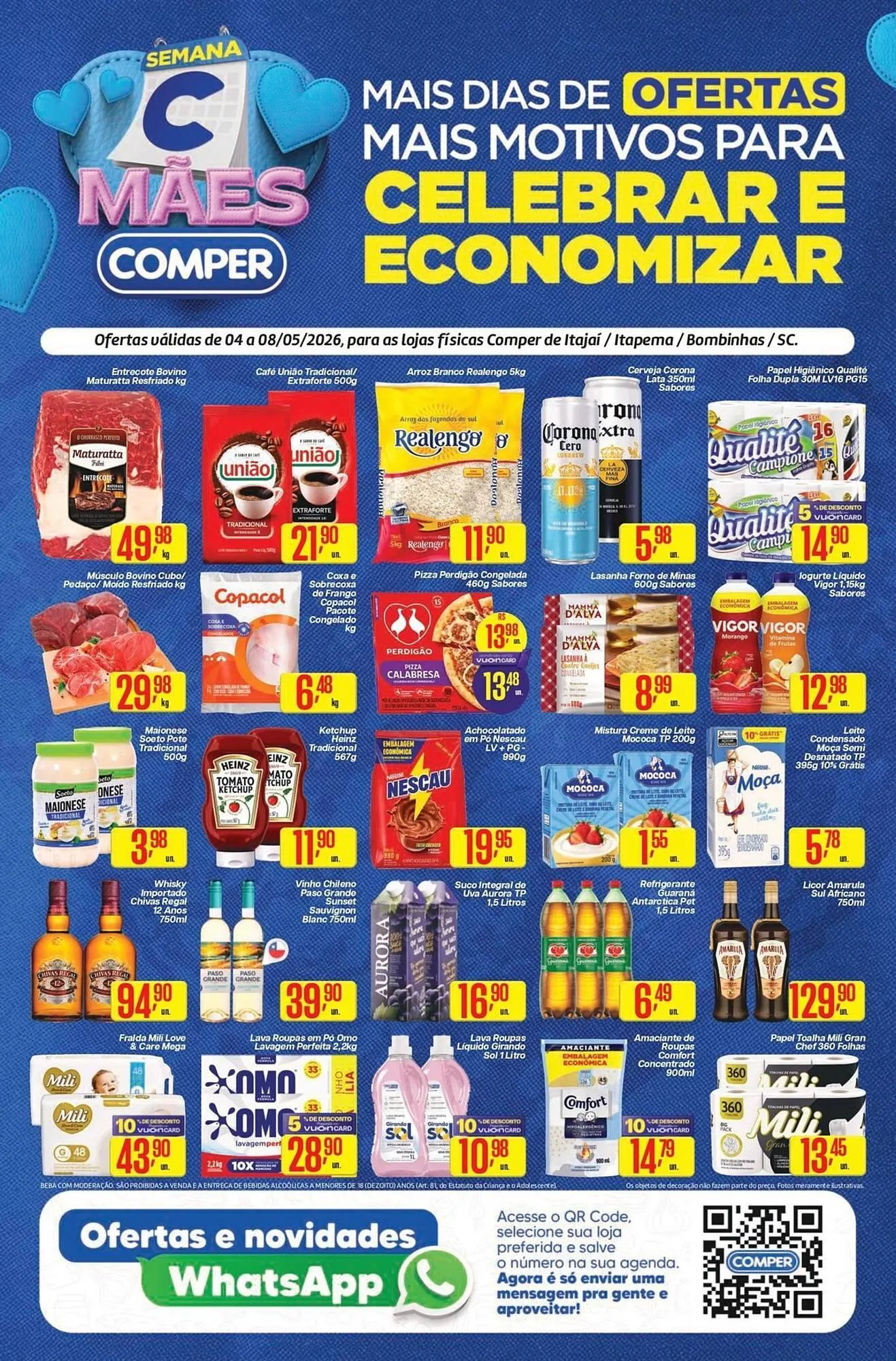 Encarte de Folheto Comper 4 de maio até 8 de maio 2026 - Pagina 1