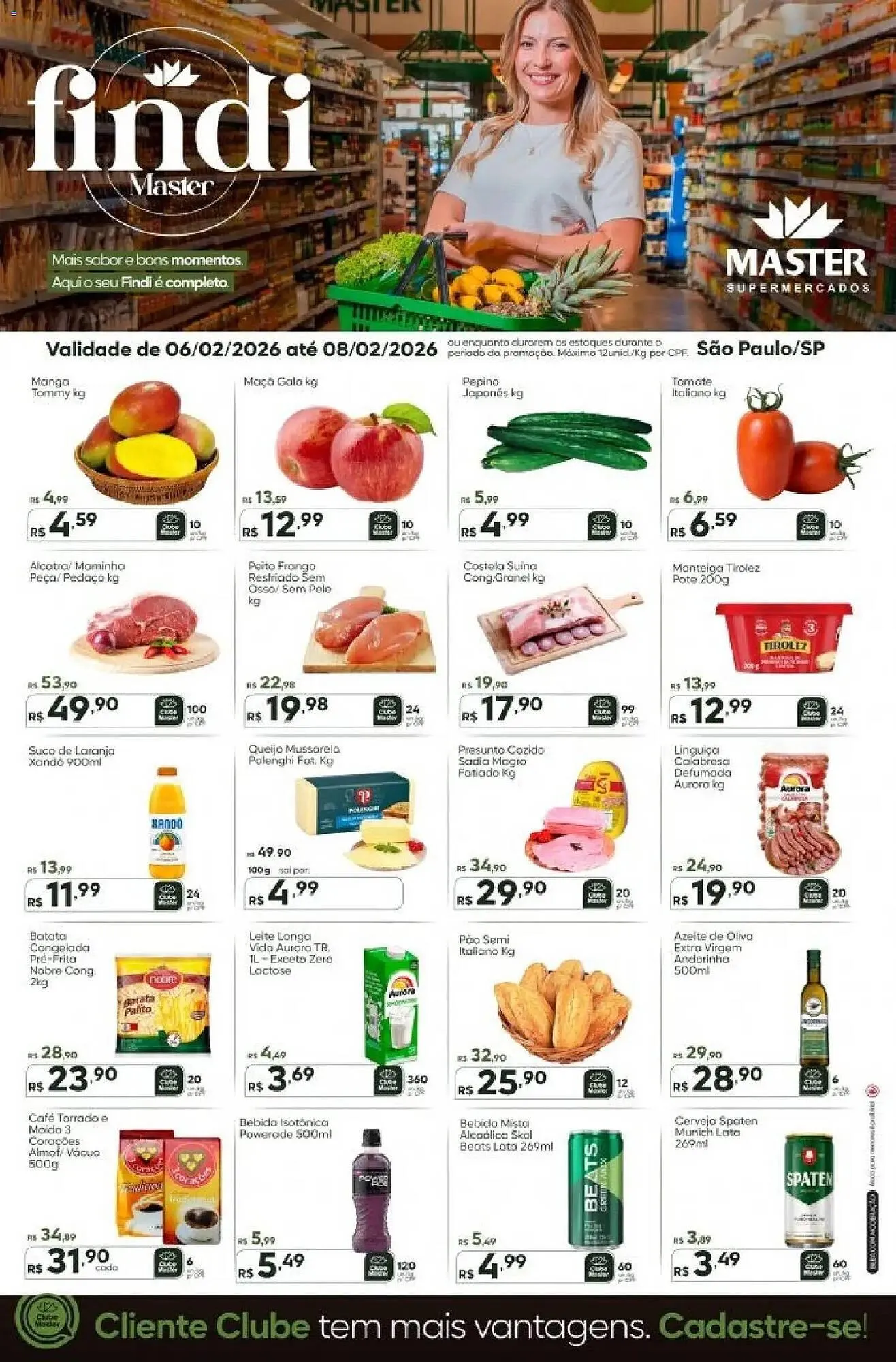 Folheto Master Supermercados - 1