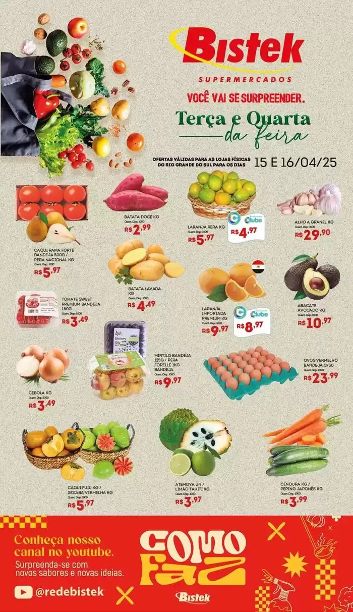 Encarte de Ótima oferta para caçadores de pechinchas 15 de abril até 16 de abril 2025 - Pagina 1