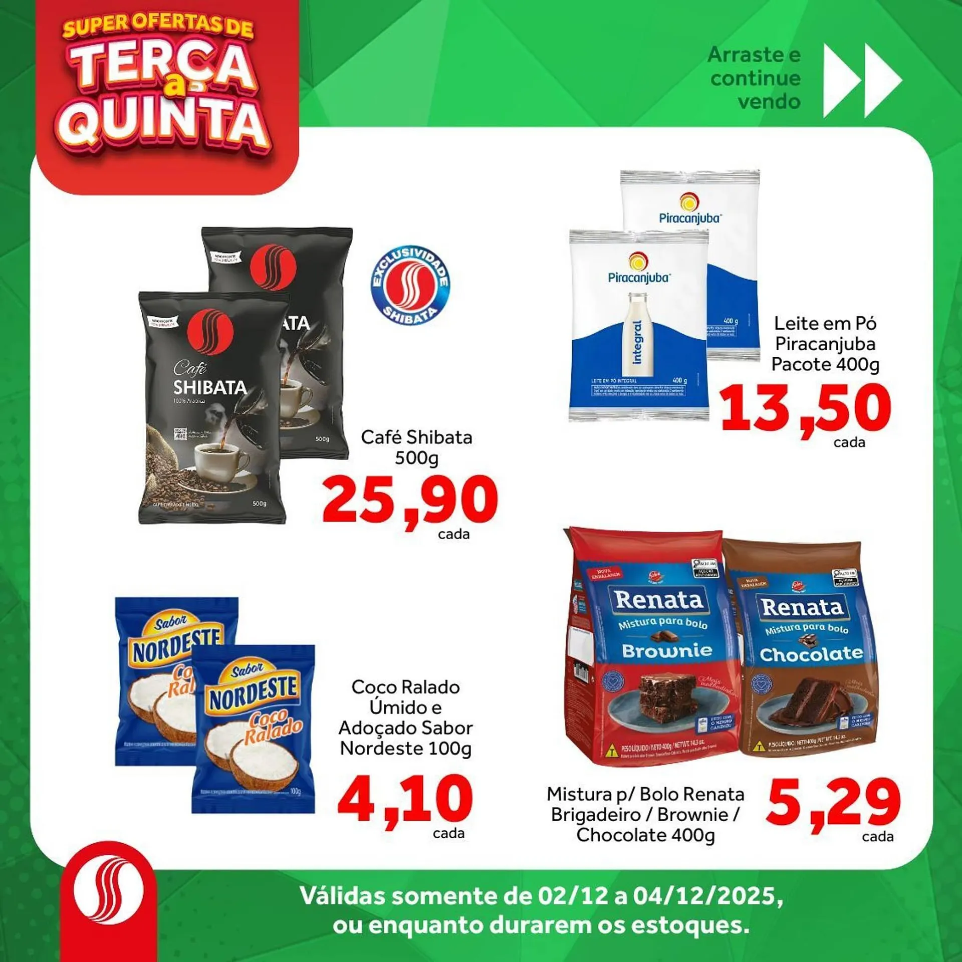 Encarte de Folheto Shibata Supermercados 1 de dezembro até 4 de dezembro 2025 - Pagina 4