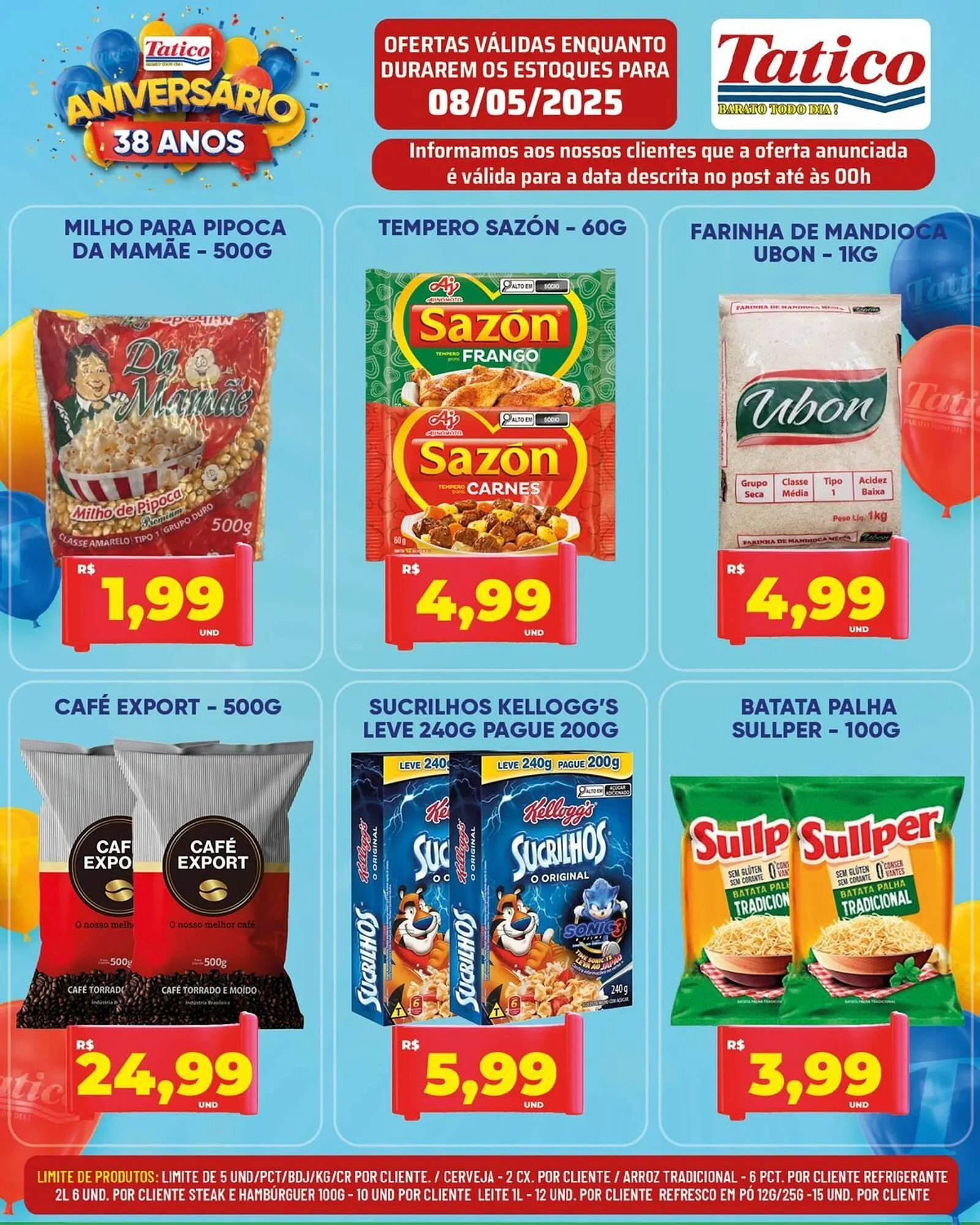 Encarte de Catálogo Tatico 8 de maio até 11 de maio 2025 - Pagina 9