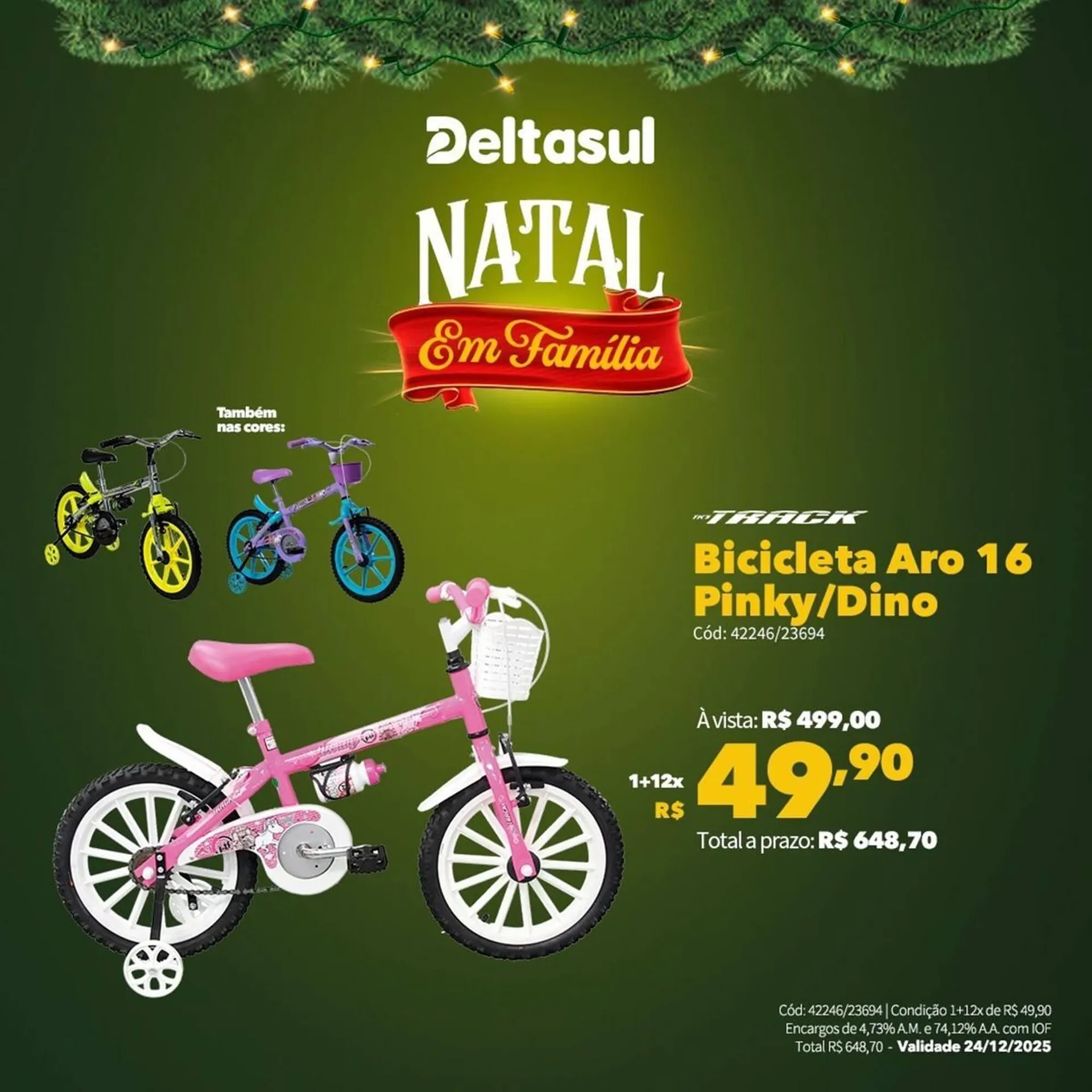 Encarte de Folheto Deltasul 2 de dezembro até 24 de dezembro 2025 - Pagina 1