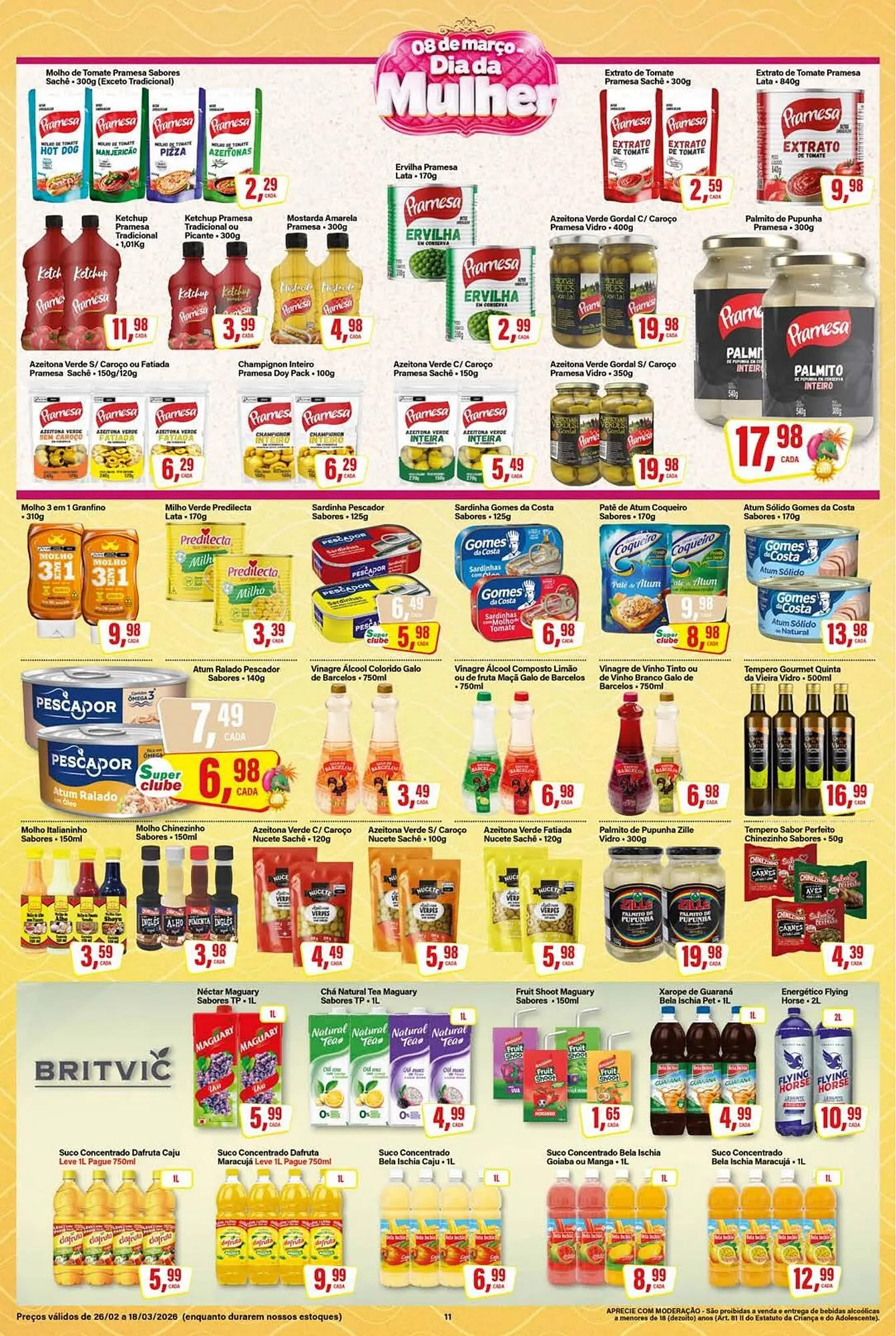 Encarte de Encarte Rede Supermarket 2 de março até 4 de março 2026 - Pagina 11
