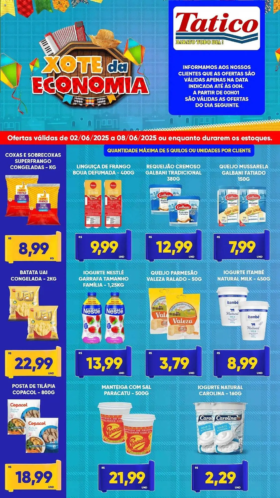 Encarte de Catálogo Tatico 2 de junho até 9 de junho 2025 - Pagina 1