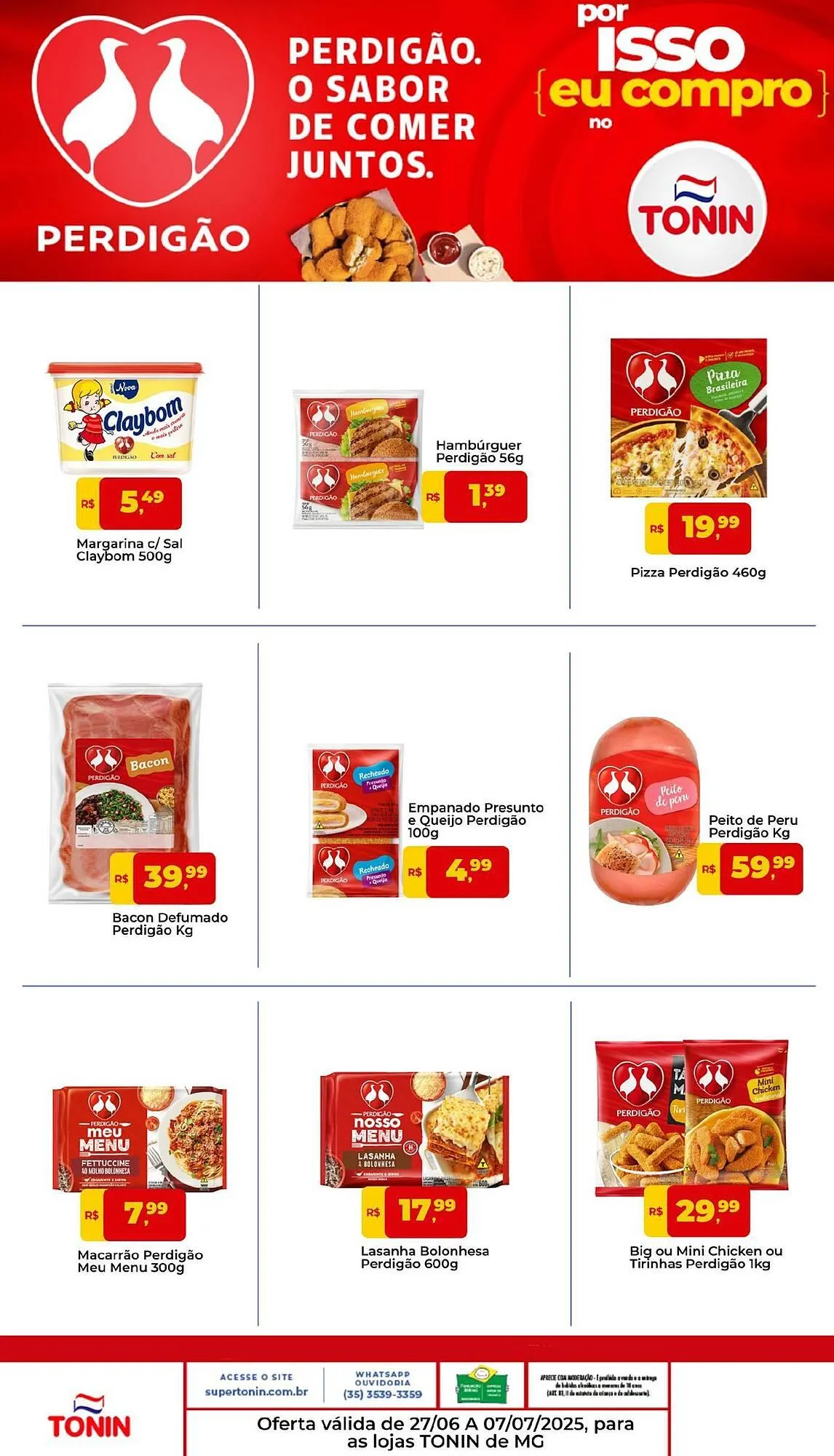 Encarte de Catálogo Tonin Superatacado 30 de junho até 7 de julho 2025 - Pagina 1