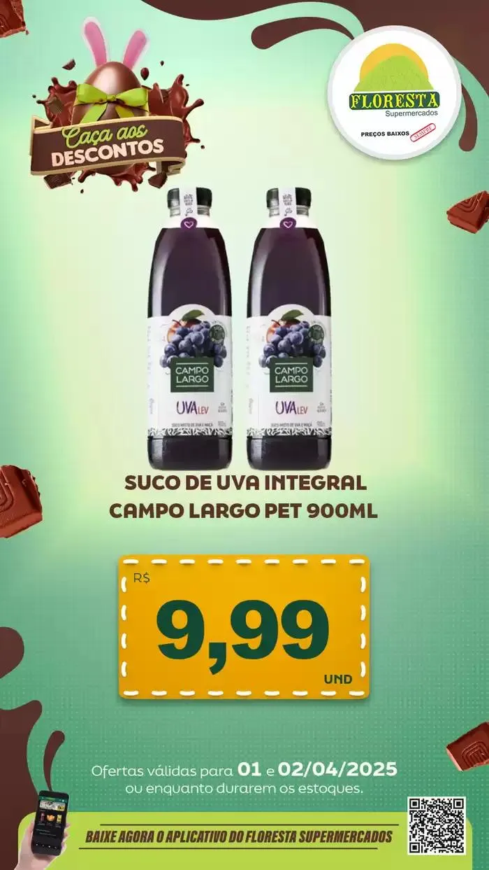 Encarte de Catálogo Floresta Supermercados 31 de março até 2 de abril 2025 - Pagina 20