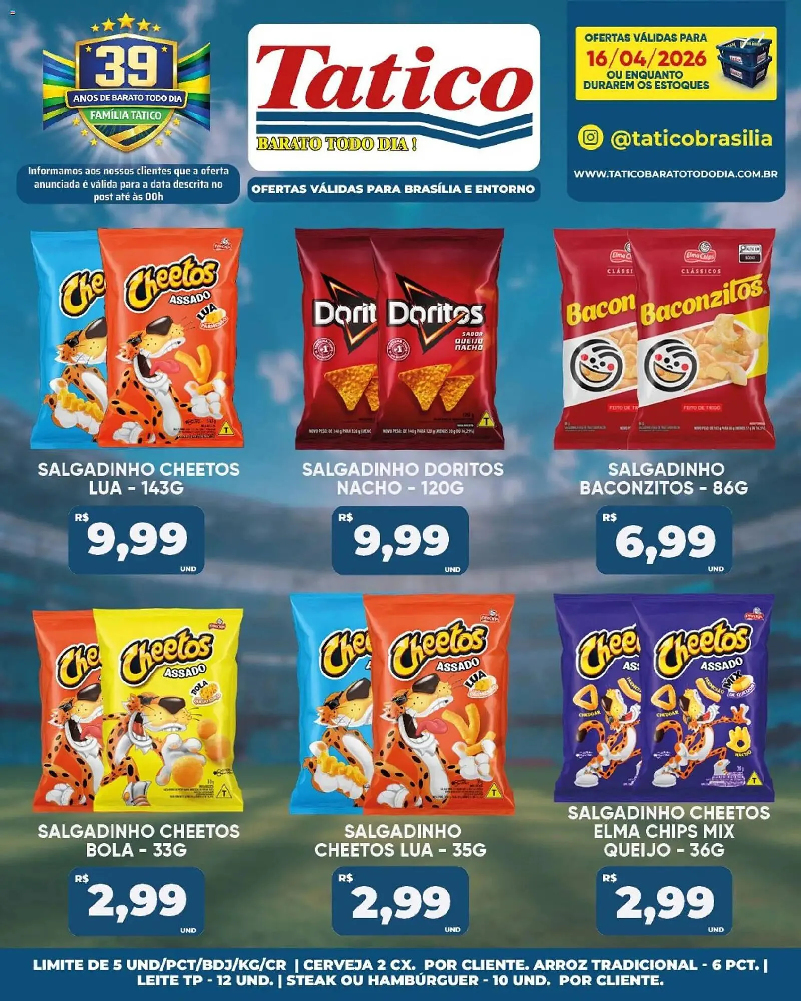 Encarte de Tabloide Tatico 16 de abril até 19 de abril 2026 - Pagina 25