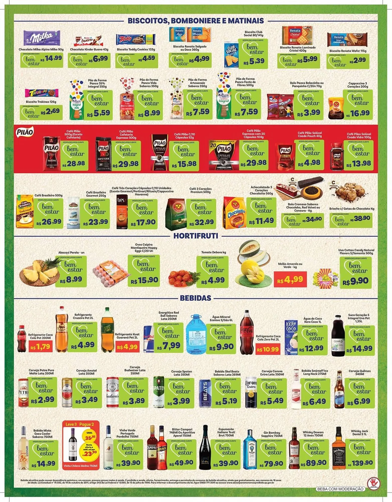 Encarte de Catálogo Covabra Supermercados 12 de fevereiro até 18 de fevereiro 2026 - Pagina 3