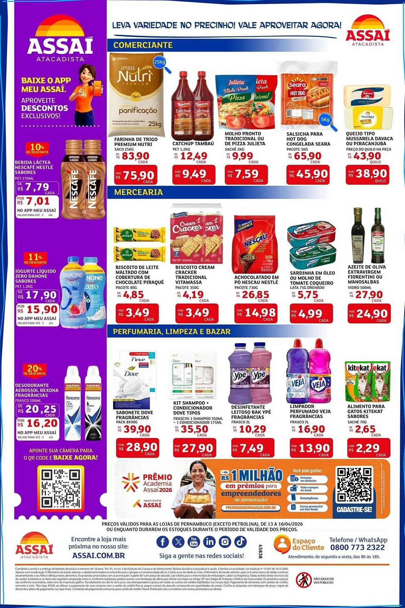 Encarte de Encarte Assaí Atacadista 13 de abril até 16 de abril 2026 - Pagina 2