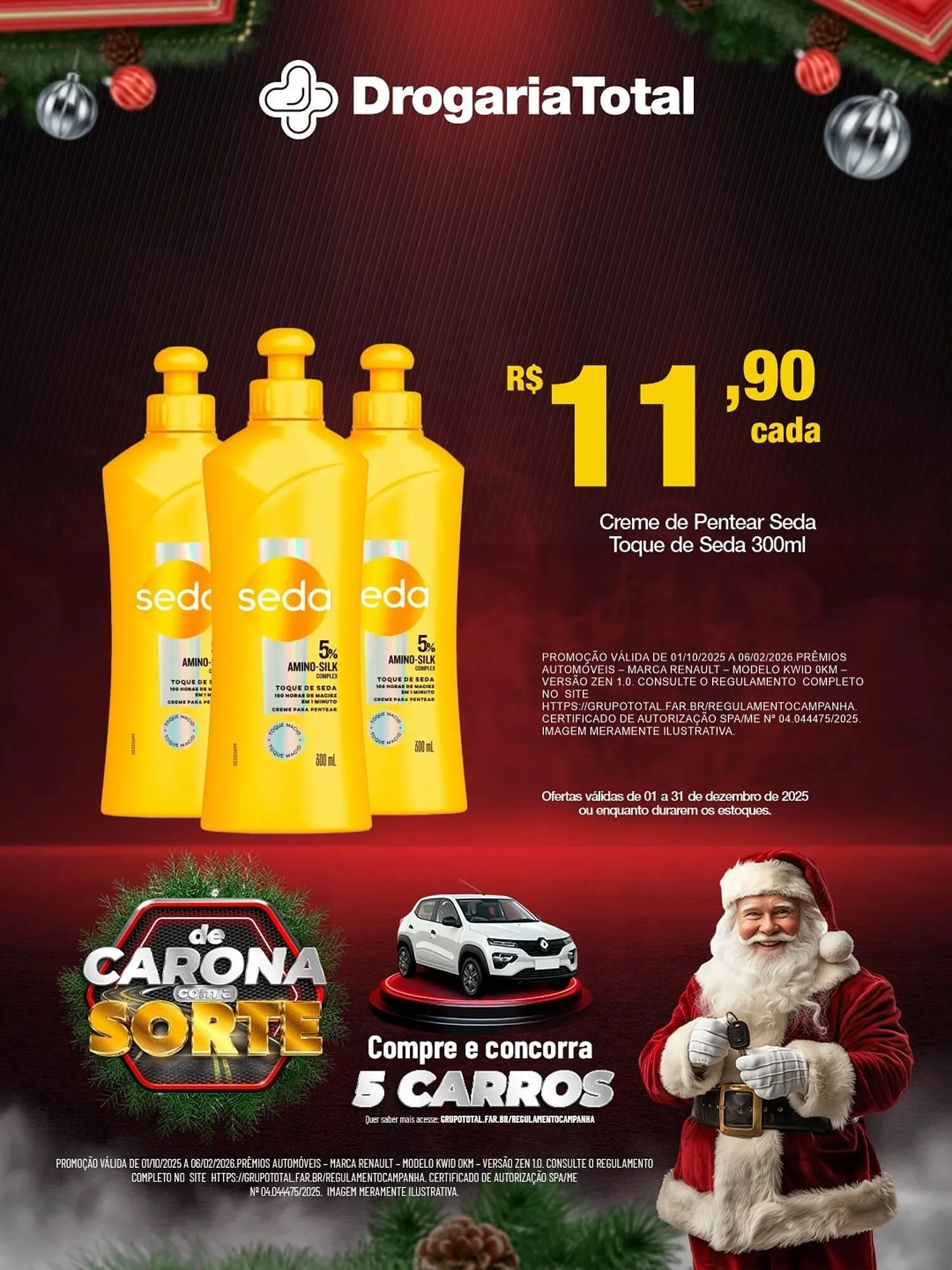 Encarte de Catálogo Drogaria Total 3 de dezembro até 6 de janeiro 2026 - Pagina 3