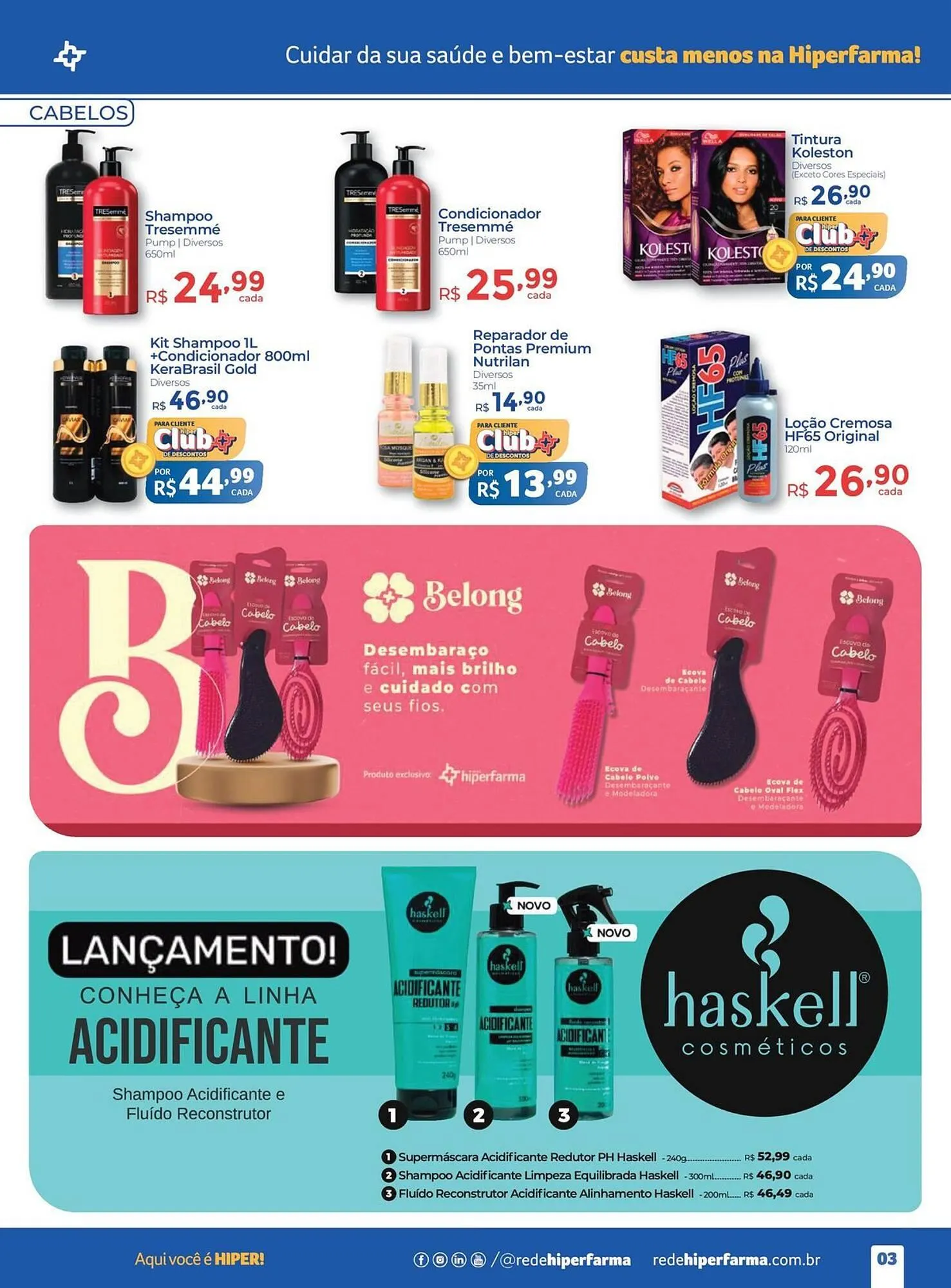 Encarte de Catálogo Hiper Farma 6 de outubro até 4 de novembro 2025 - Pagina 3
