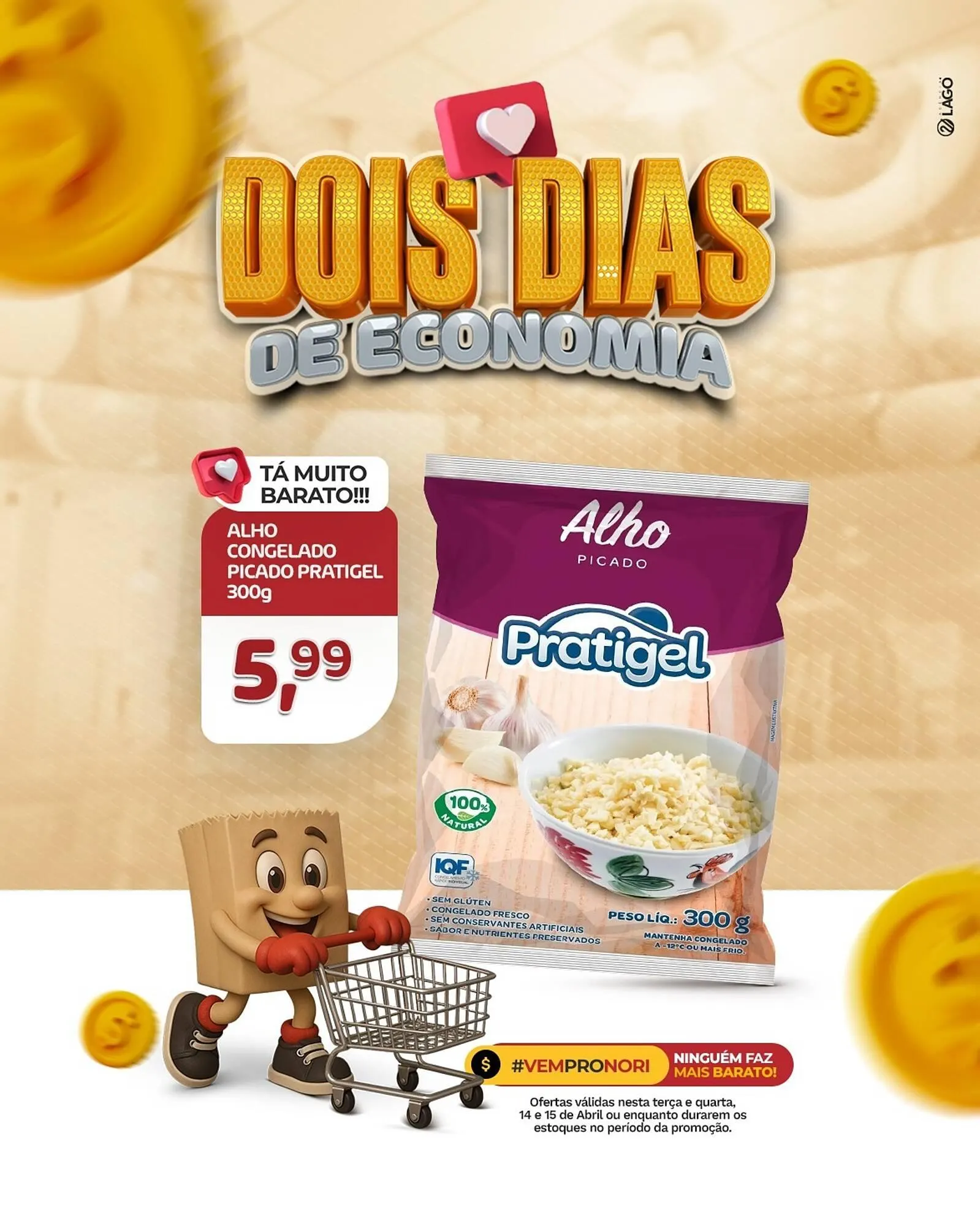 Encarte de Catálogo Supermercados Nori 14 de abril até 15 de abril 2026 - Pagina 3