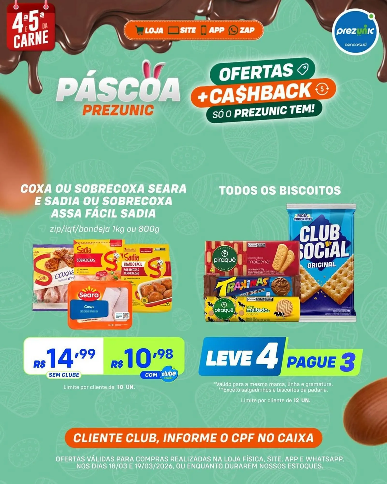 Encarte de Encarte Prezunic 18 de março até 19 de março 2026 - Pagina 2