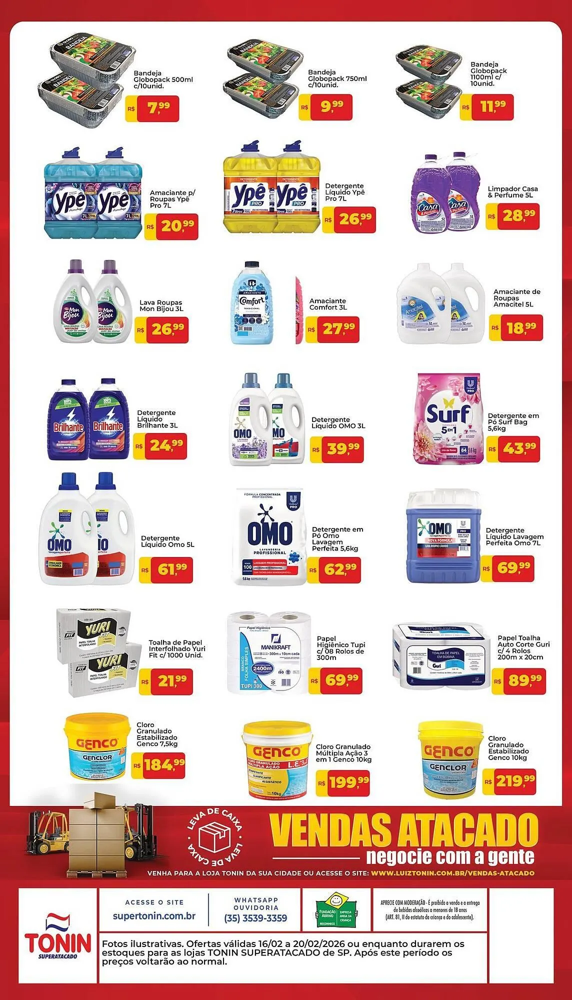 Encarte de Catálogo Tonin Superatacado 16 de fevereiro até 20 de fevereiro 2026 - Pagina 3