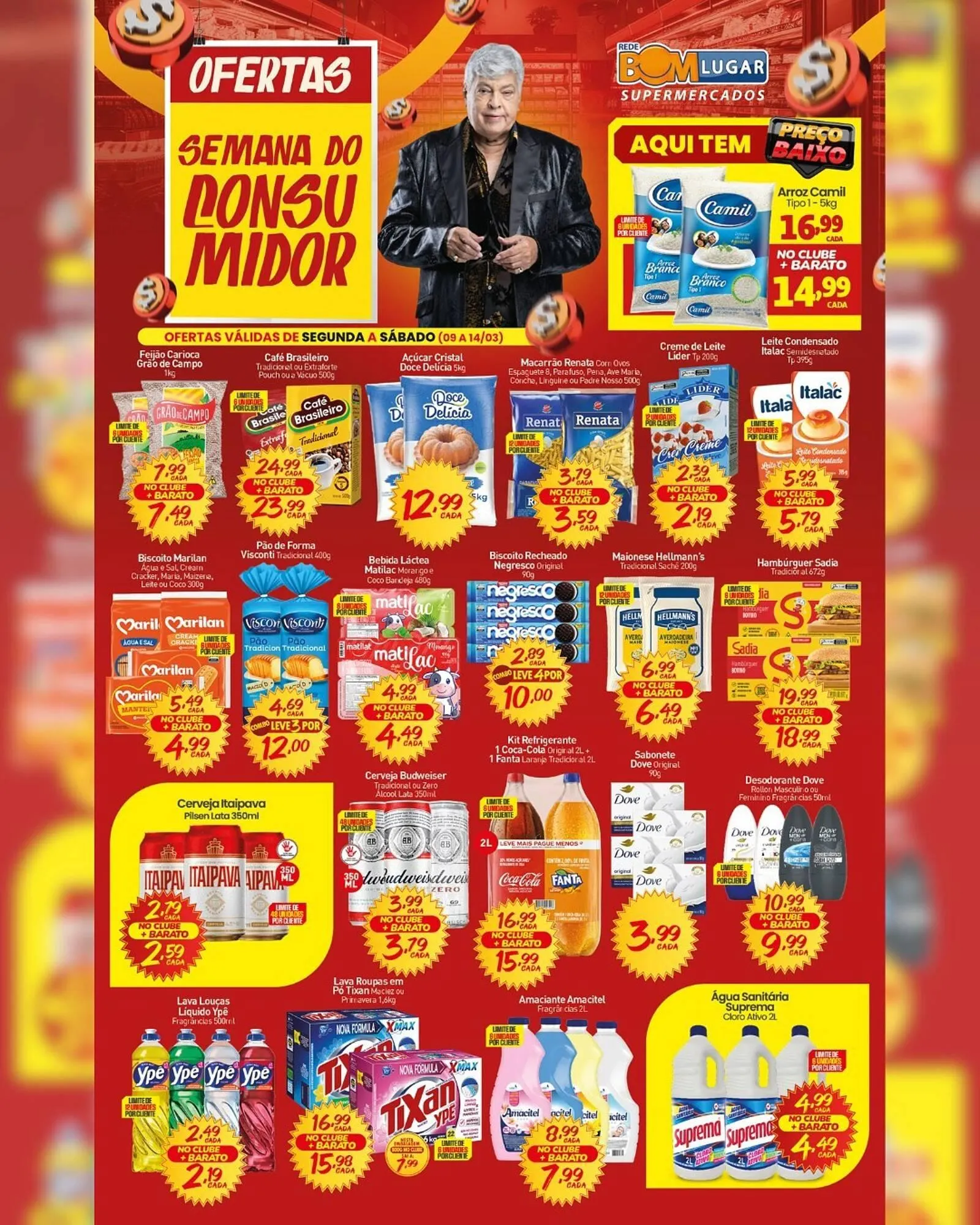 Encarte de Folheto Rede Bom Lugar 9 de março até 14 de março 2026 - Pagina 2