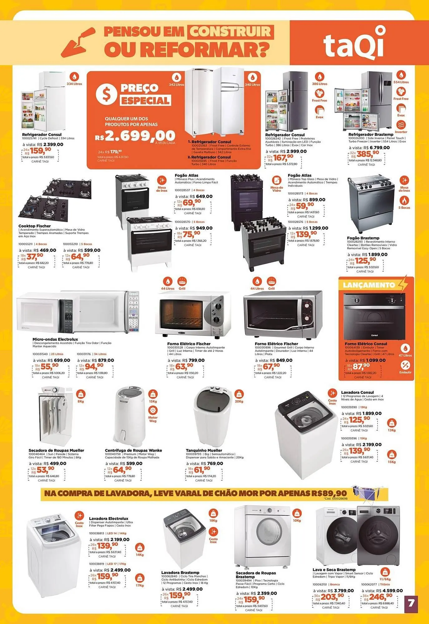 Encarte de Catálogo Lojas TaQi 3 de junho até 22 de junho 2025 - Pagina 7