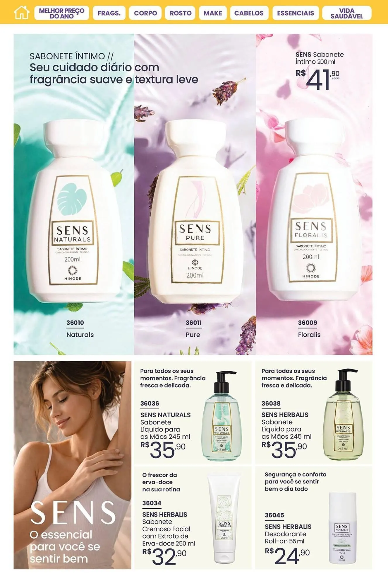 Encarte de Catálogo Hinode 1 de março até 31 de março 2026 - Pagina 57