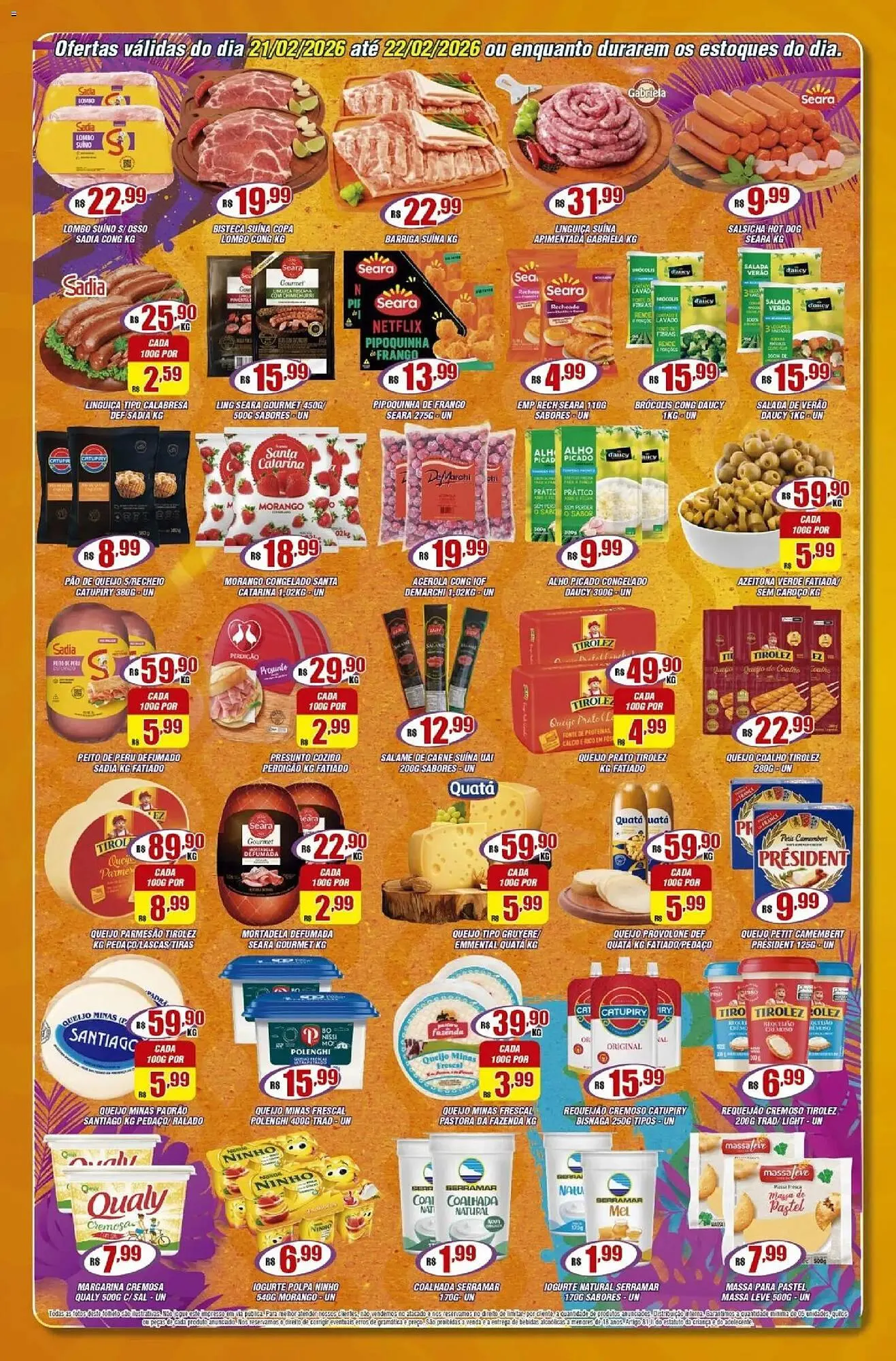 Encarte de Catálogo Violeta Supermercados 21 de fevereiro até 23 de fevereiro 2026 - Pagina 2