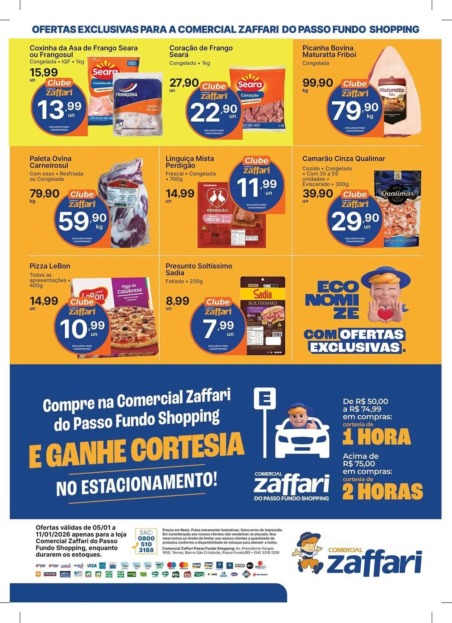 Encarte de Encarte Comercial Zaffari 5 de janeiro até 11 de janeiro 2026 - Pagina 2