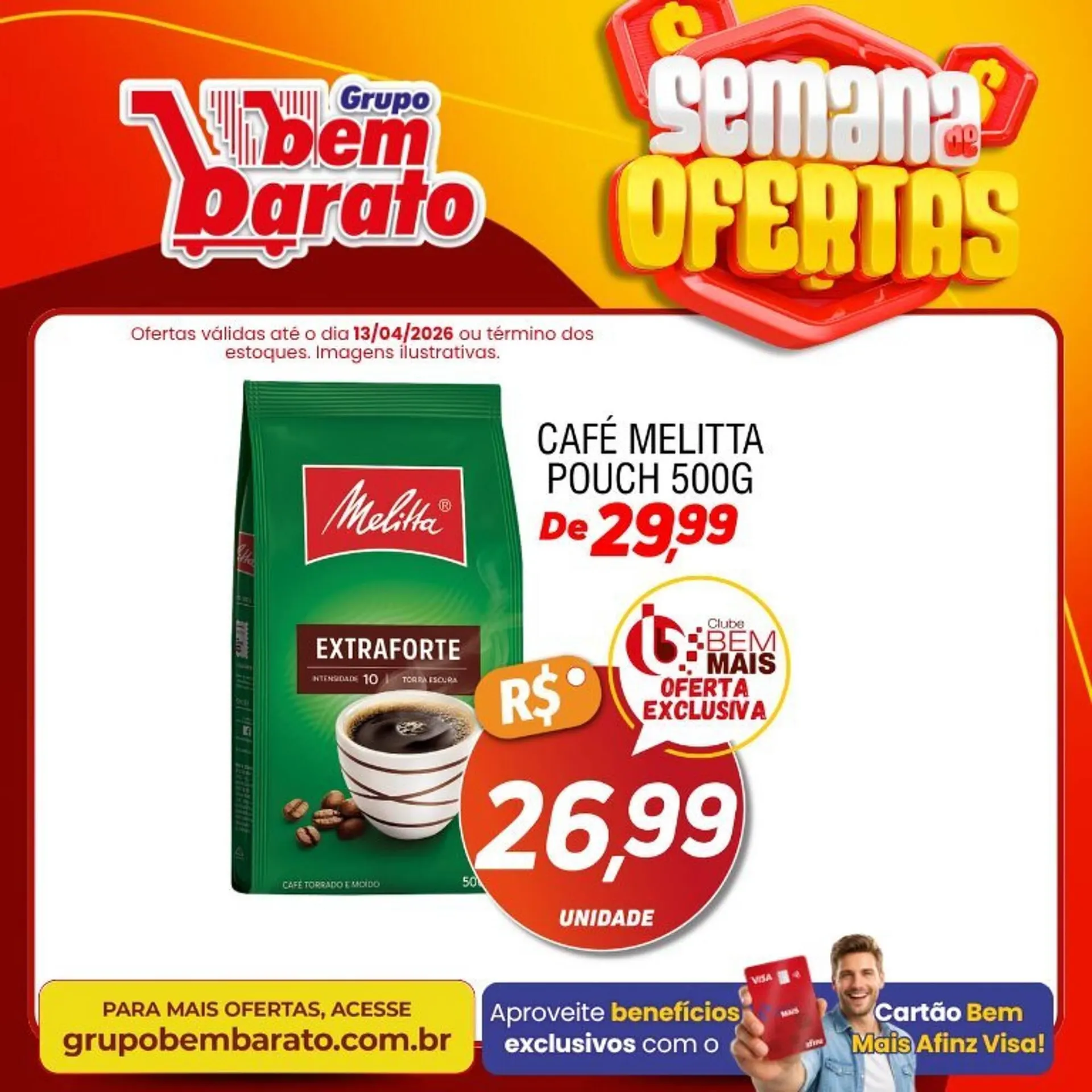 Encarte de Catálogo Supermercado Bem Barato 10 de abril até 13 de abril 2026 - Pagina 5