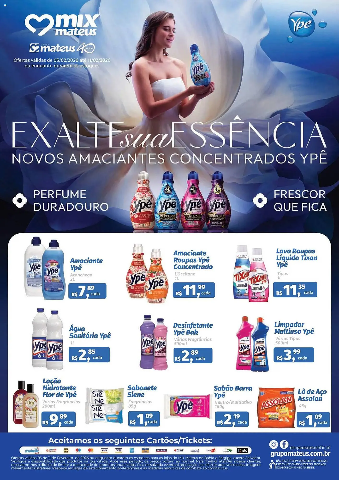 Encarte de Catálogo Supermercados Mateus 5 de fevereiro até 11 de fevereiro 2026 - Pagina 1
