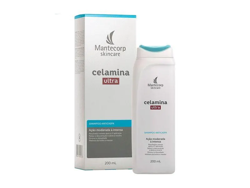 Shampoo Anticaspa Celamina Ultra 200ml