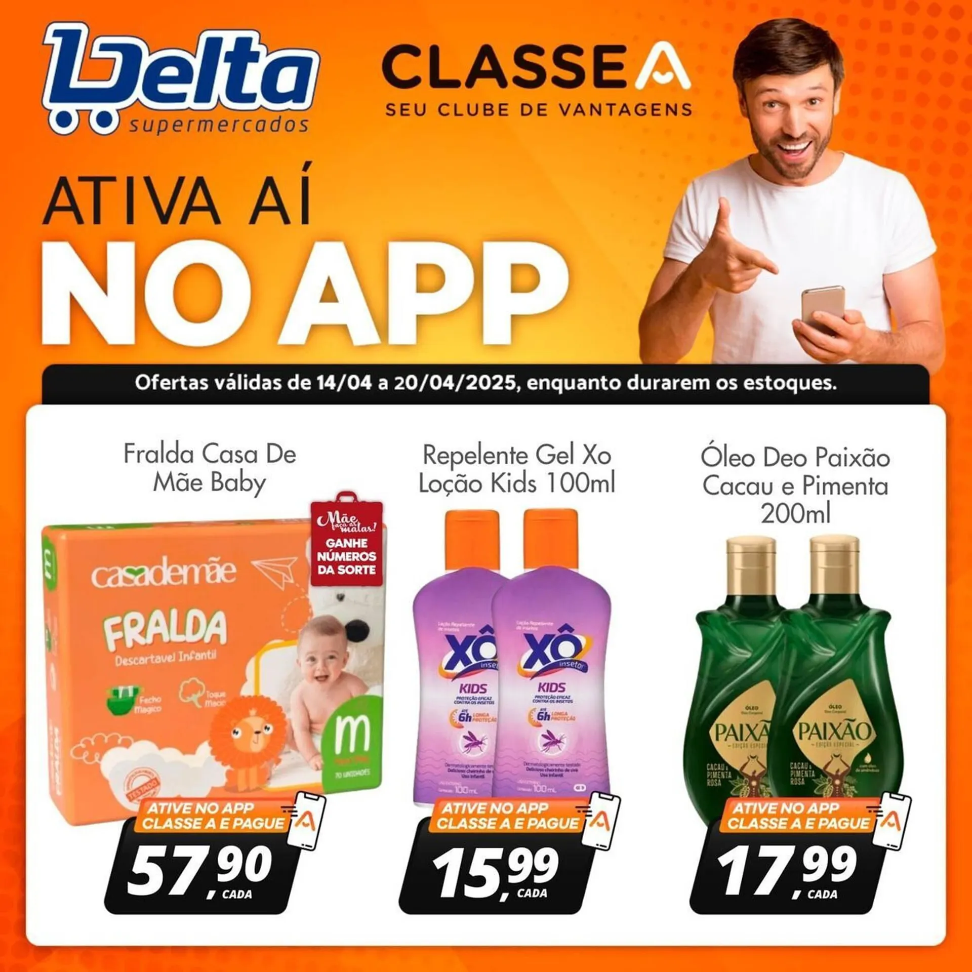 Encarte de Catálogo Delta Supermercados 14 de abril até 20 de abril 2025 - Pagina 6