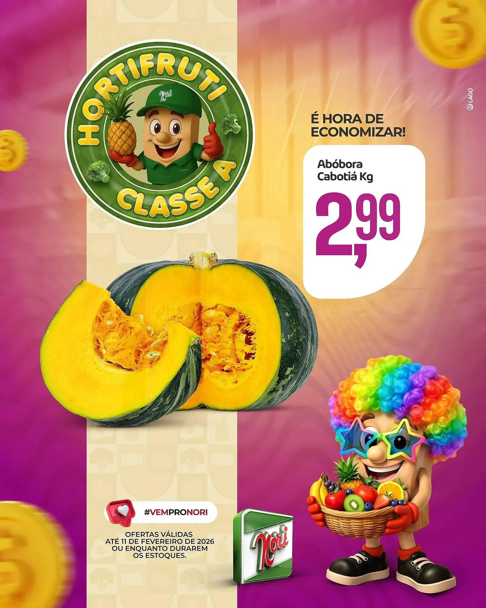 Encarte de Catálogo Supermercados Nori 7 de fevereiro até 11 de fevereiro 2026 - Pagina 4