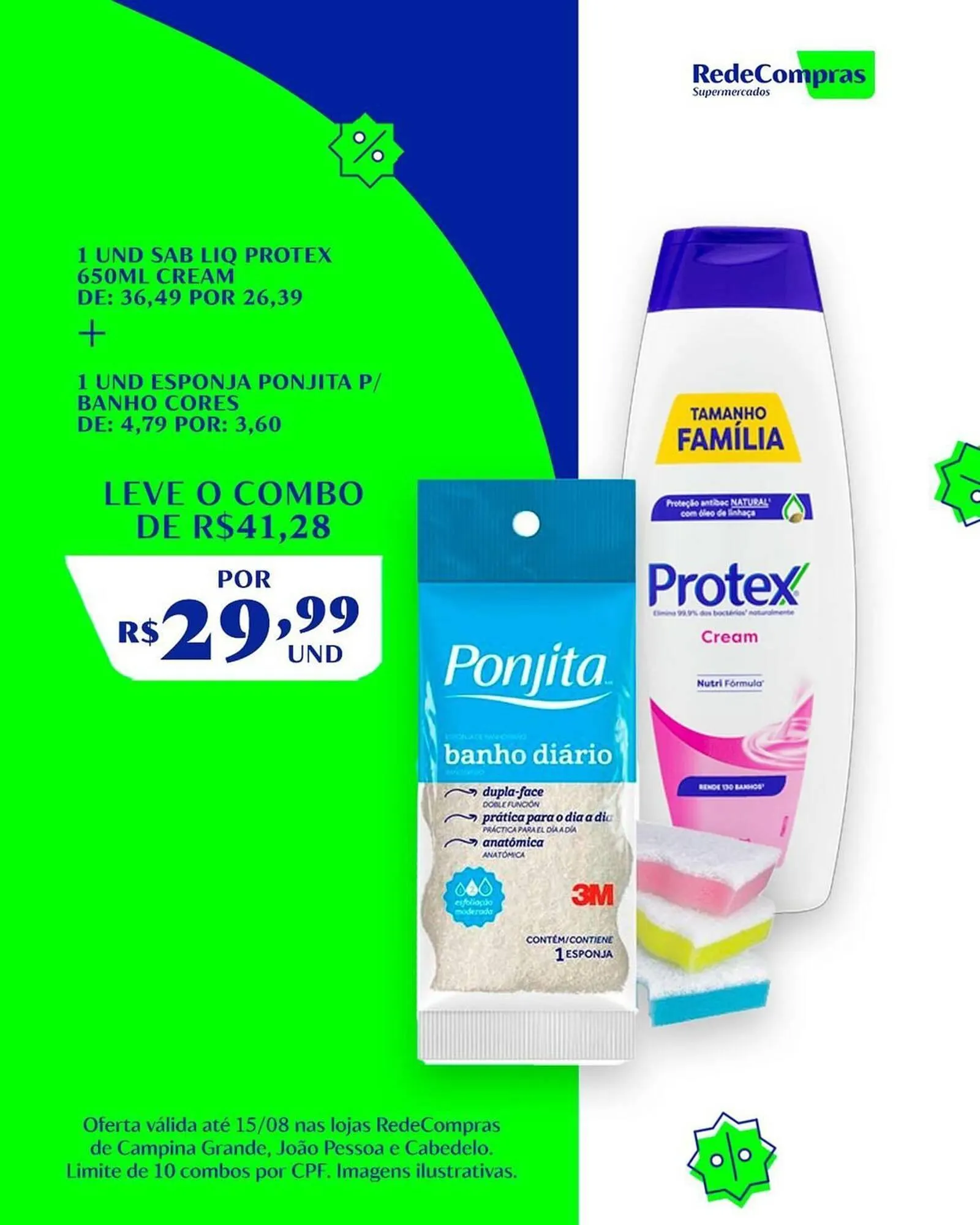 Encarte de Catálogo Rede Compras 13 de agosto até 15 de agosto 2025 - Pagina 1