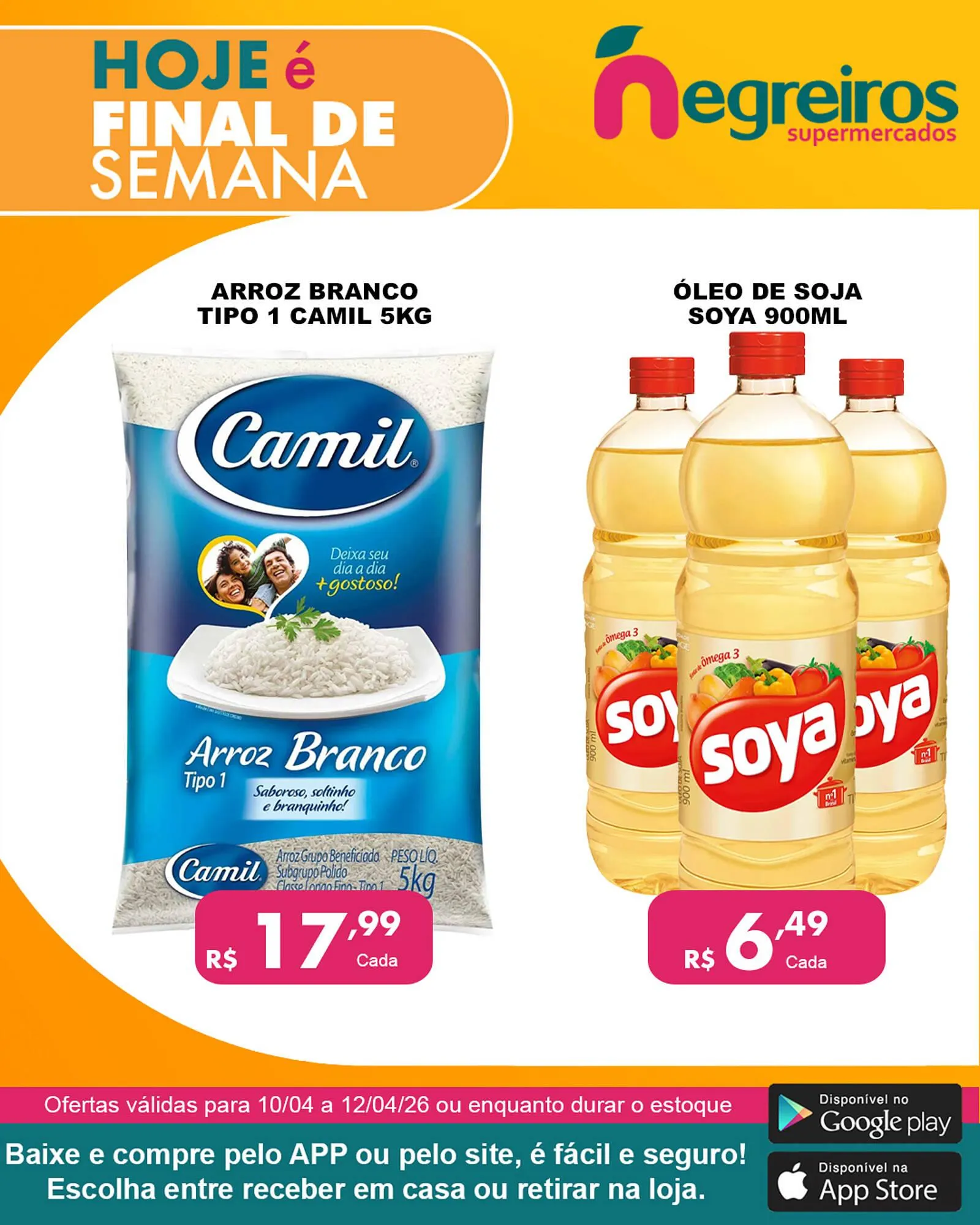 Encarte de Folheto Negreiros 12 de abril até 12 de abril 2026 - Pagina 1