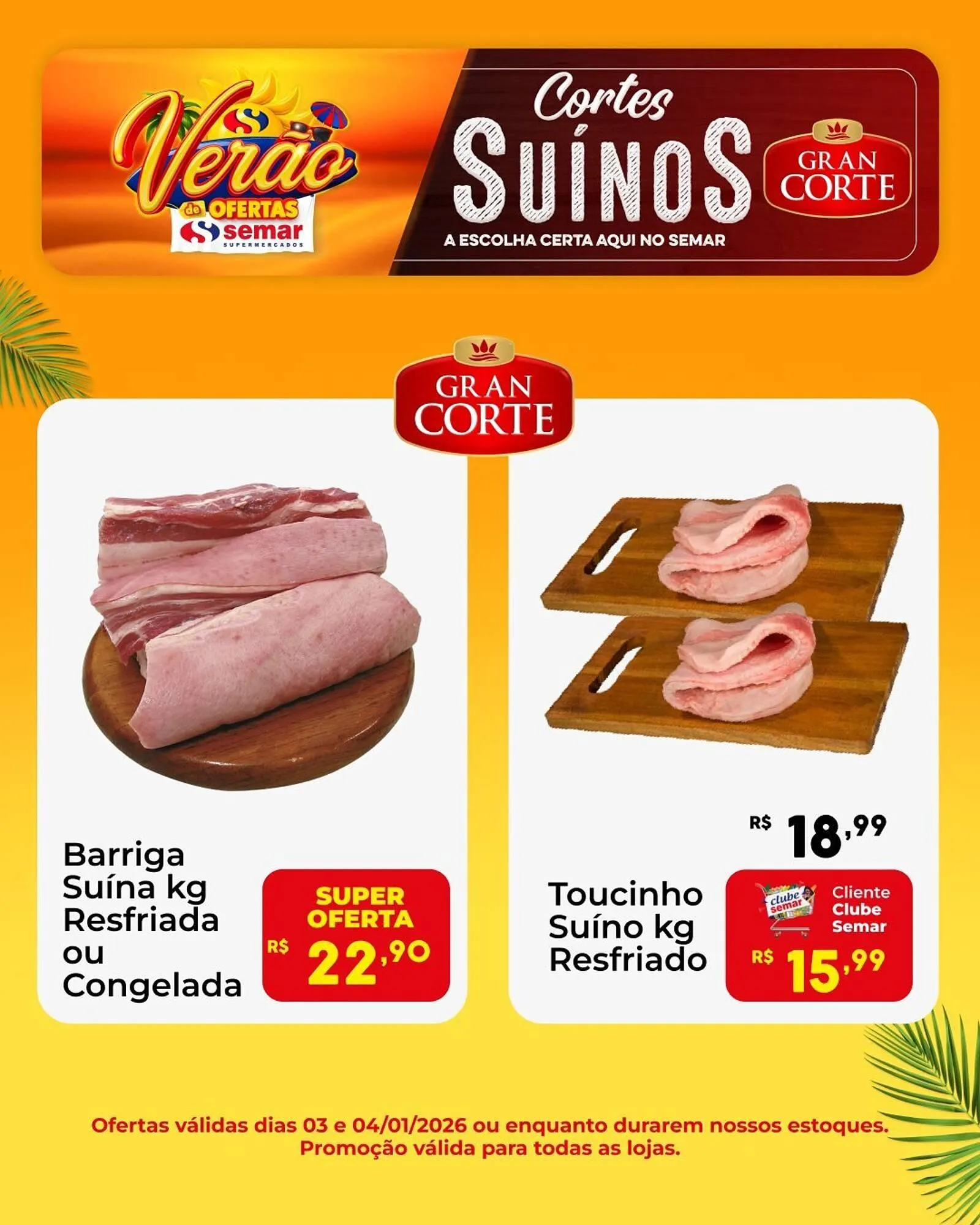 Encarte de Folheto Semar Supermercado 3 de janeiro até 4 de janeiro 2026 - Pagina 2