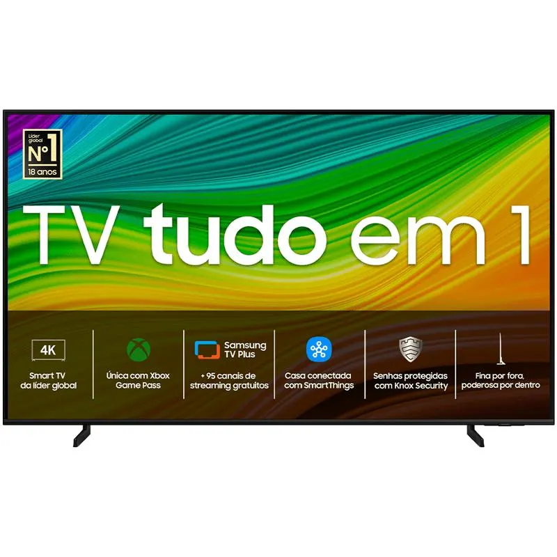 Smart TV Samsung 65" QLED 4K Design AirSlim Q60D