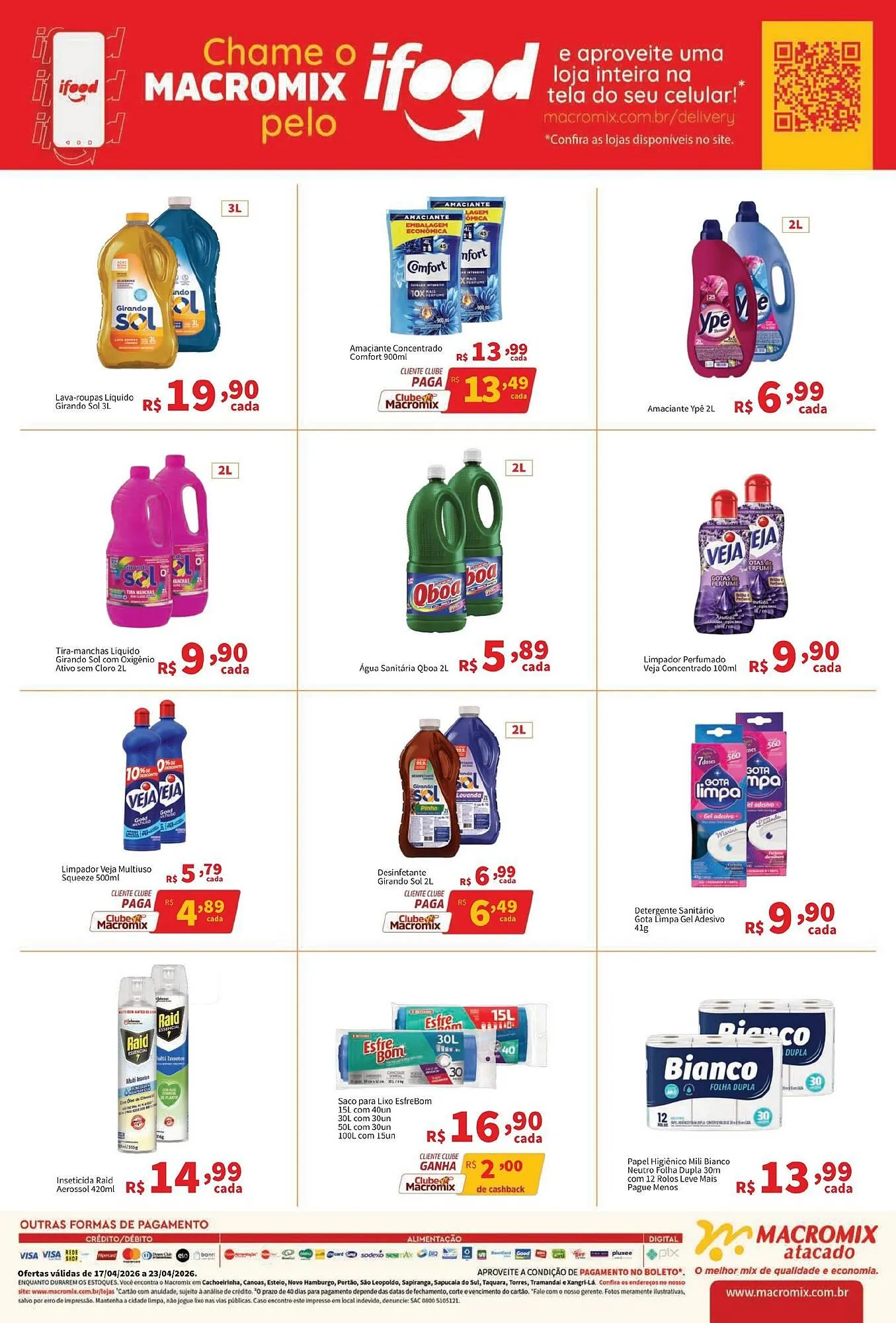 Encarte de Catálogo Macromix Atacado 17 de abril até 23 de abril 2026 - Pagina 4