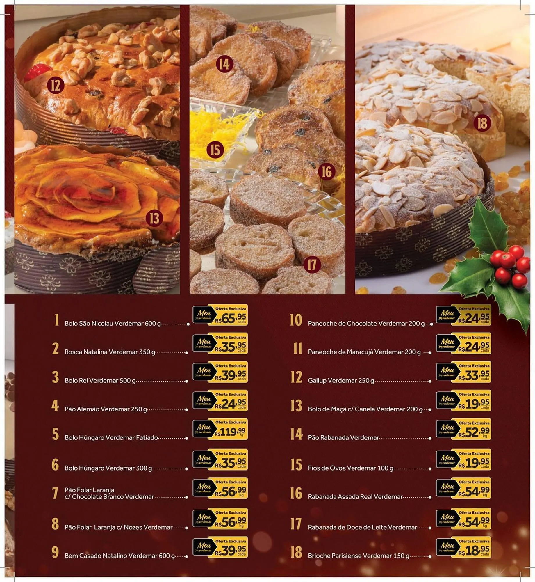 Encarte de Catálogo Verdemar Supermercado 3 de dezembro até 3 de janeiro 2026 - Pagina 7
