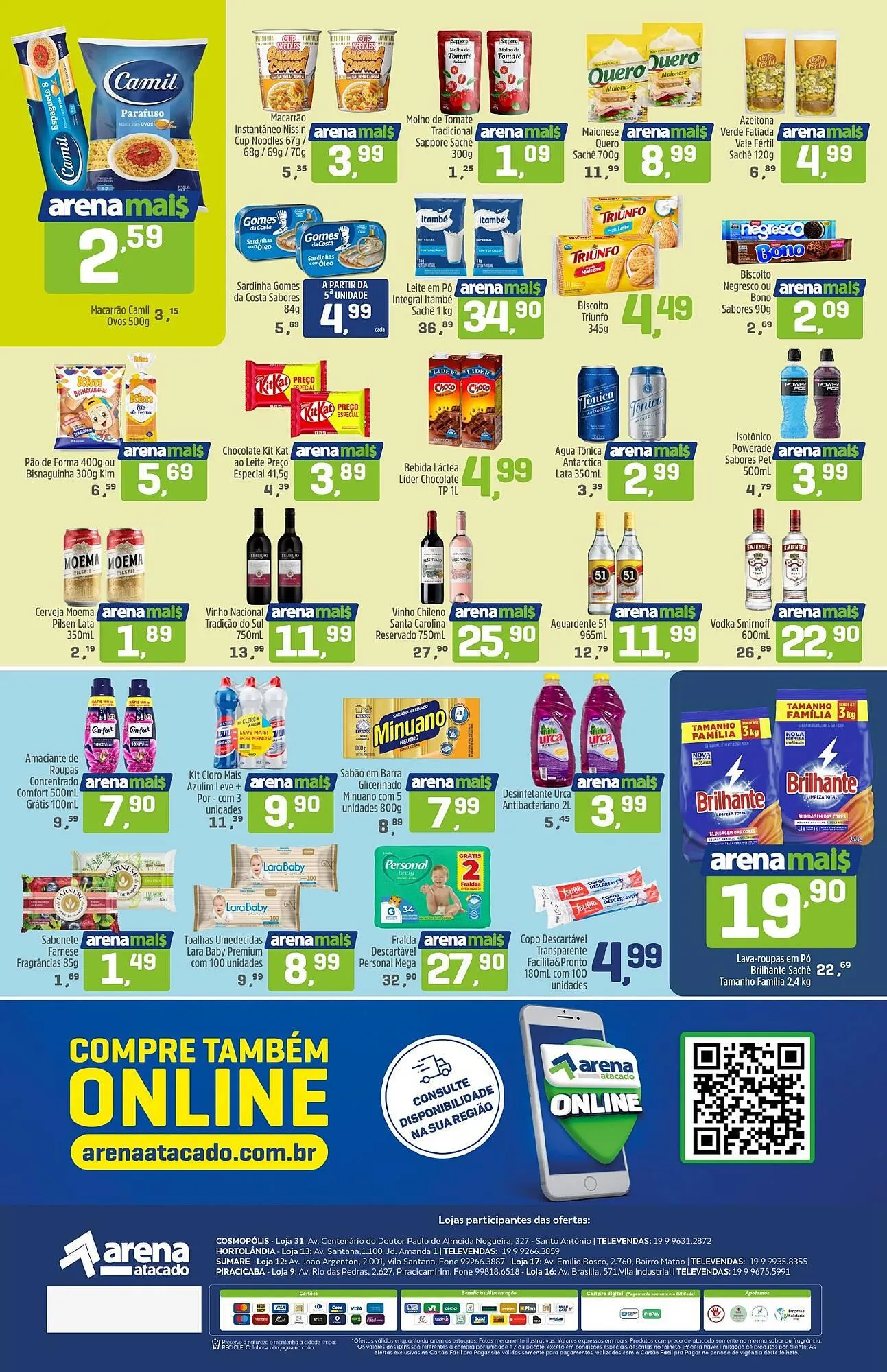 Encarte de Folheto Arena Atacado 16 de março até 19 de março 2026 - Pagina 2
