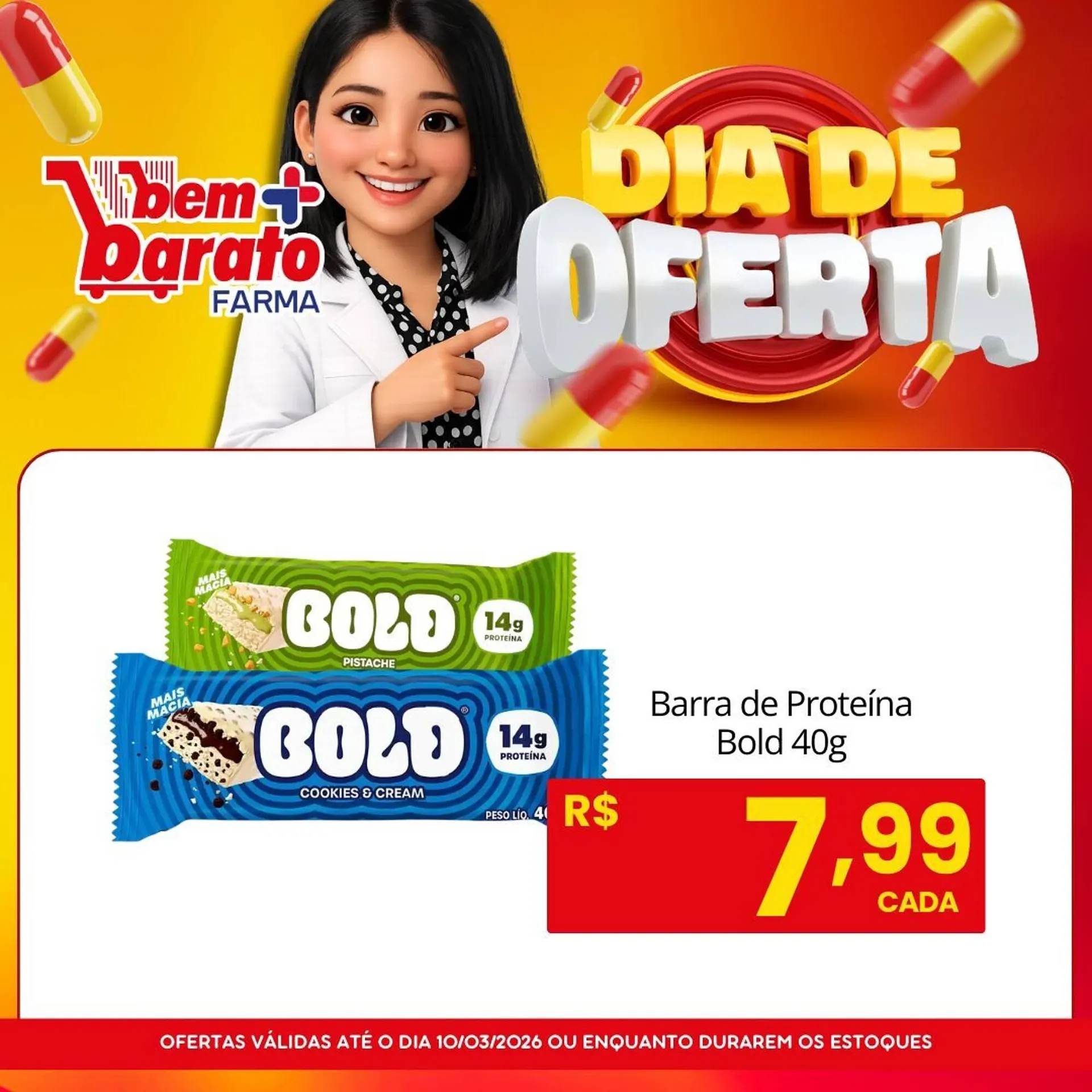 Encarte de Catálogo Supermercado Bem Barato 10 de março até 10 de março 2026 - Pagina 5