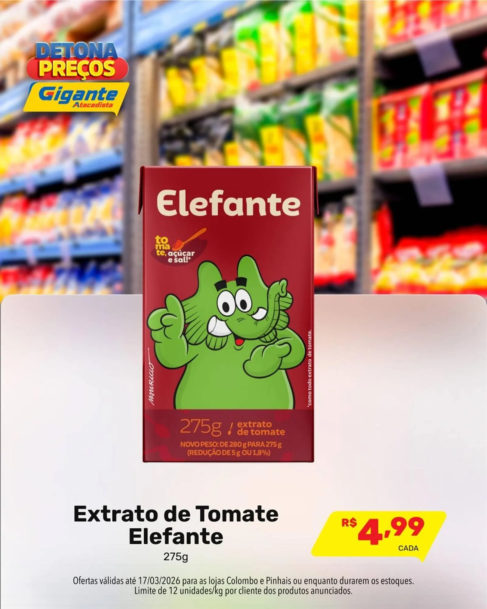 Encarte de Encarte Gigante Atacadista 13 de março até 17 de março 2026 - Pagina 5