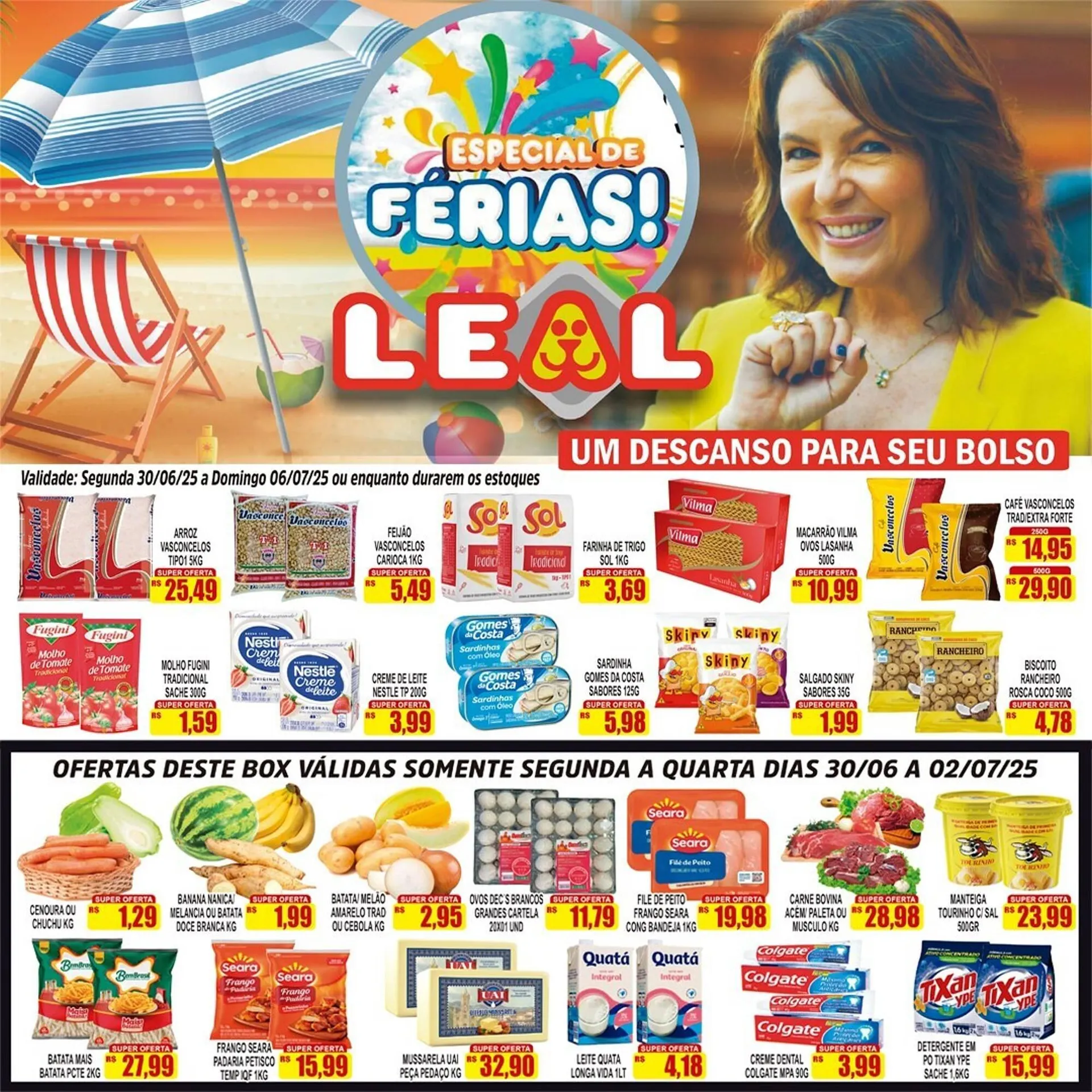 Encarte de Catálogo Supermercado leal 30 de junho até 6 de julho 2025 - Pagina 2