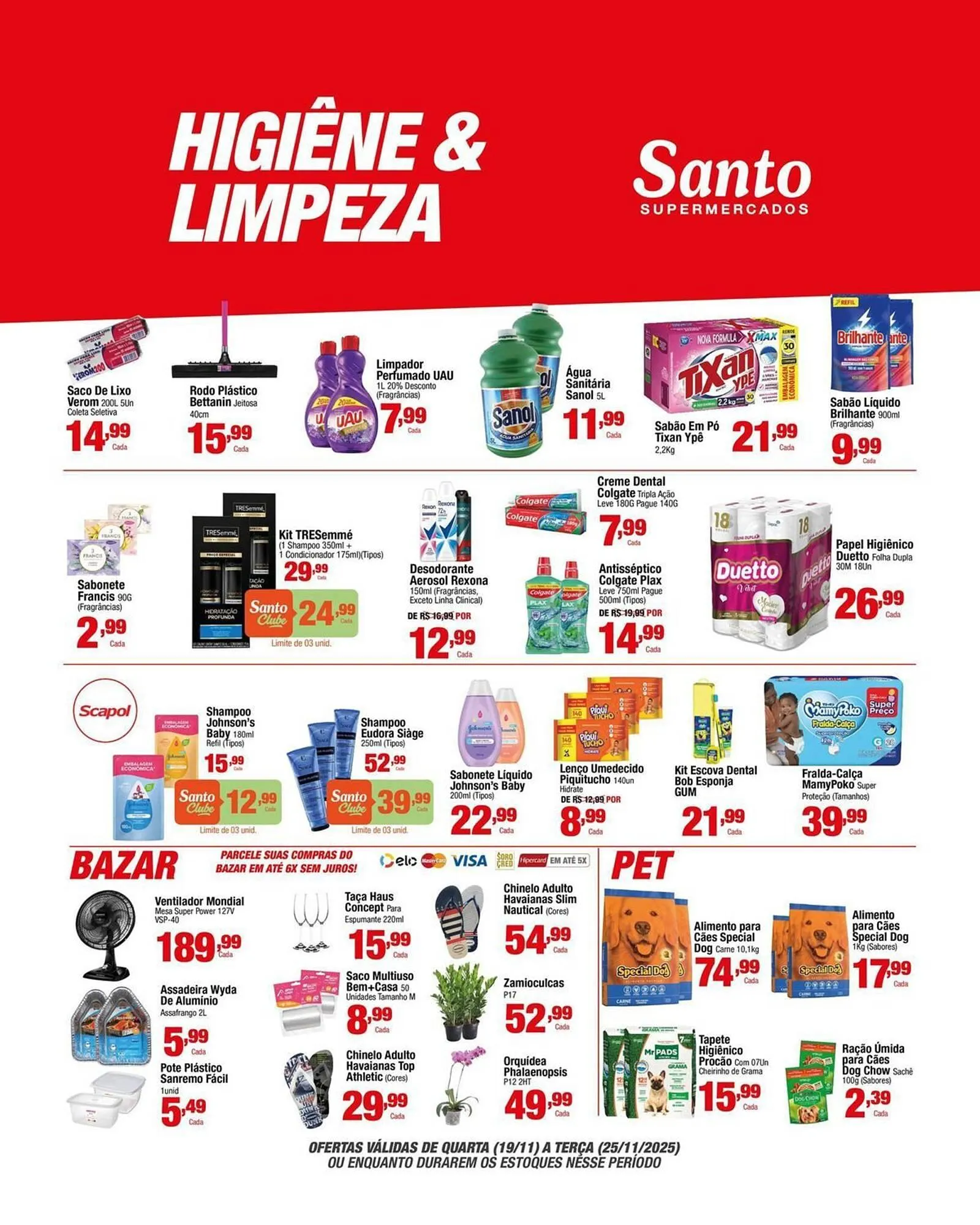 Encarte de Catálogo Santo Supermercados 21 de novembro até 24 de novembro 2025 - Pagina 4