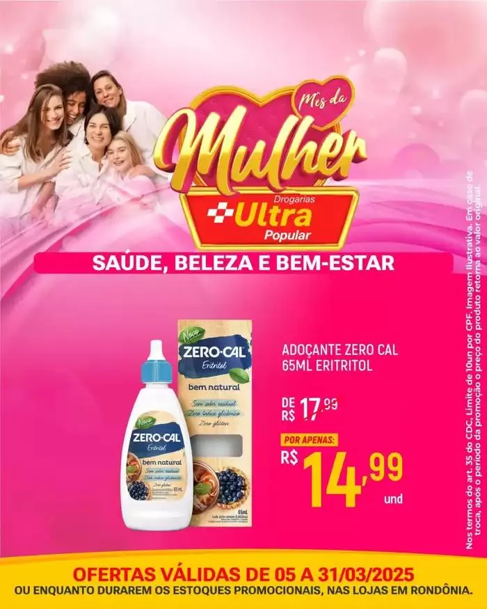 Encarte de Ofertas Drogarias Ultra Popular 5 de março até 31 de março 2025 - Pagina 4