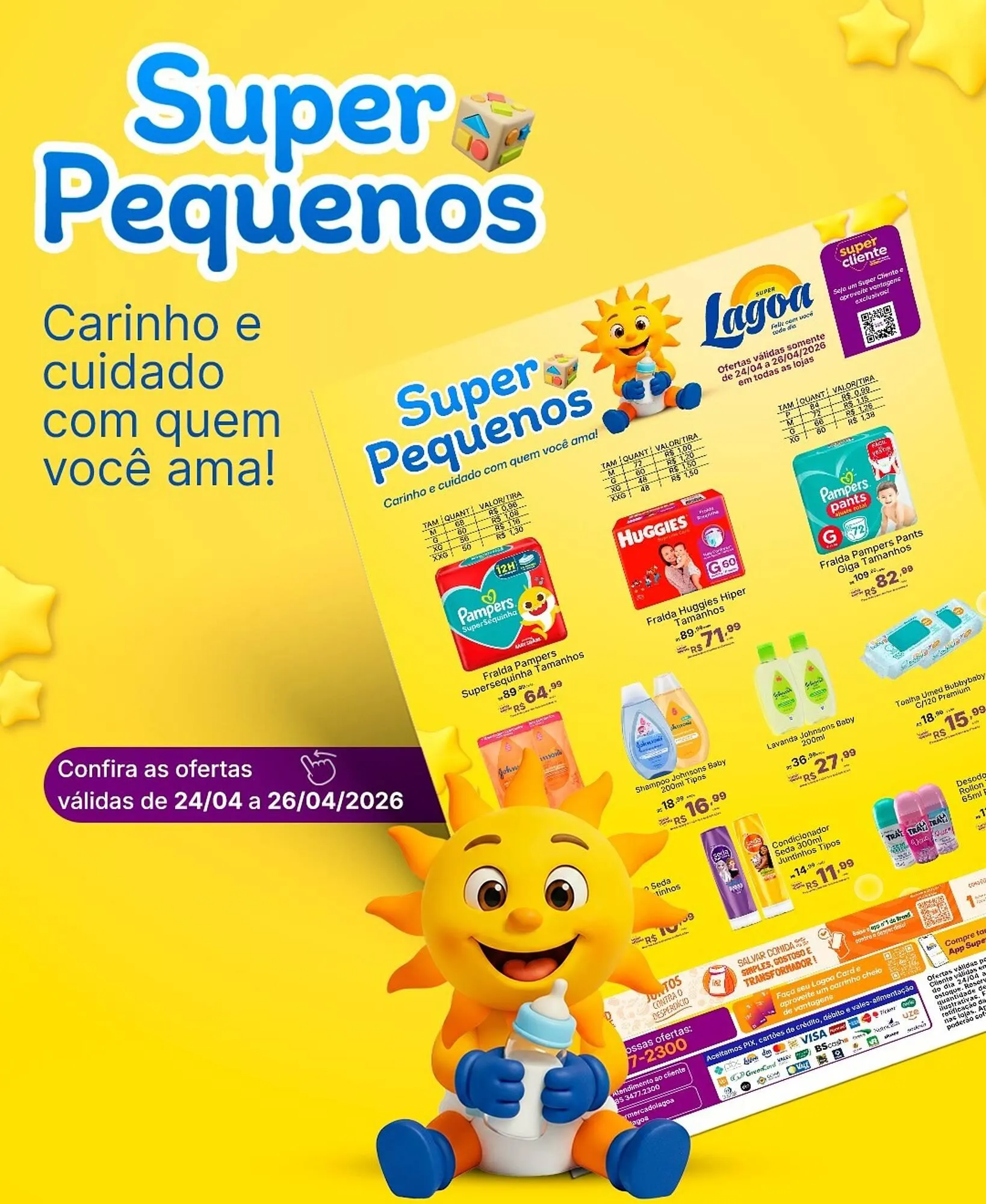 Encarte de Encarte Super Lagoa 24 de abril até 26 de abril 2026 - Pagina 1