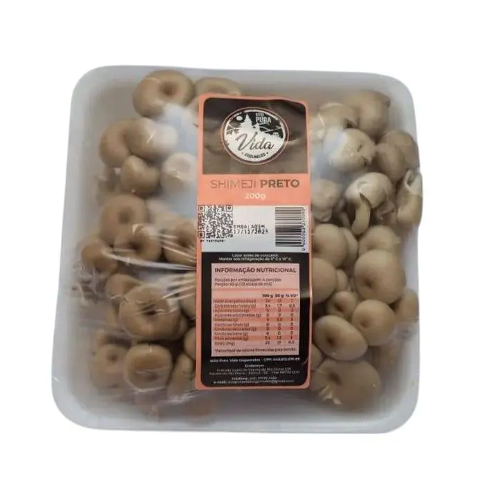 Cogumelo Pura Vida Shimeji Preto 200g
