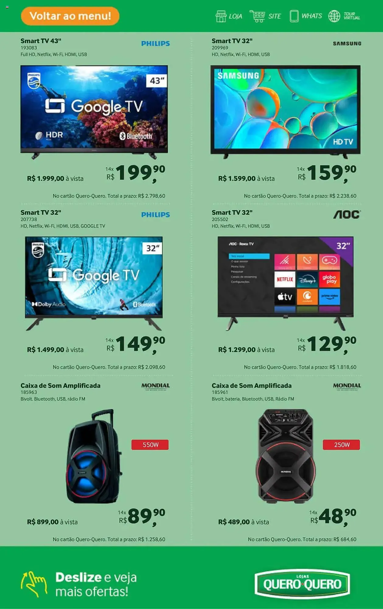 Encarte de Catálogo Quero Quero 1 de julho até 14 de julho 2025 - Pagina 48