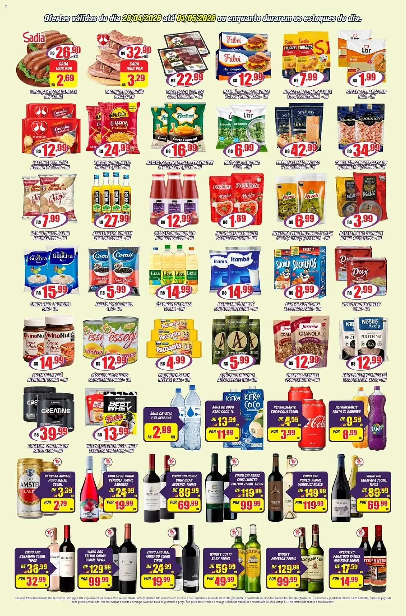 Encarte de Catálogo Violeta Supermercados 28 de abril até 2 de maio 2026 - Pagina 2