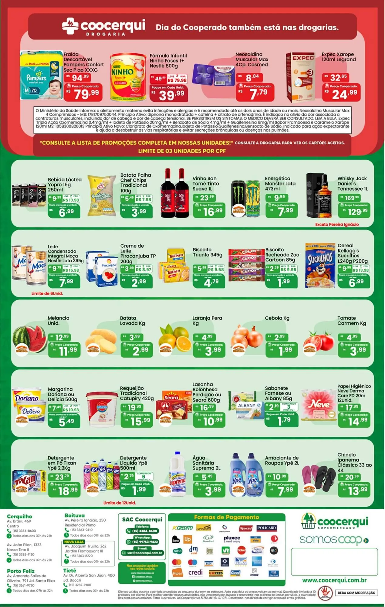Encarte de Tabloide Coocerqui 30 de outubro até 31 de outubro 2025 - Pagina 2